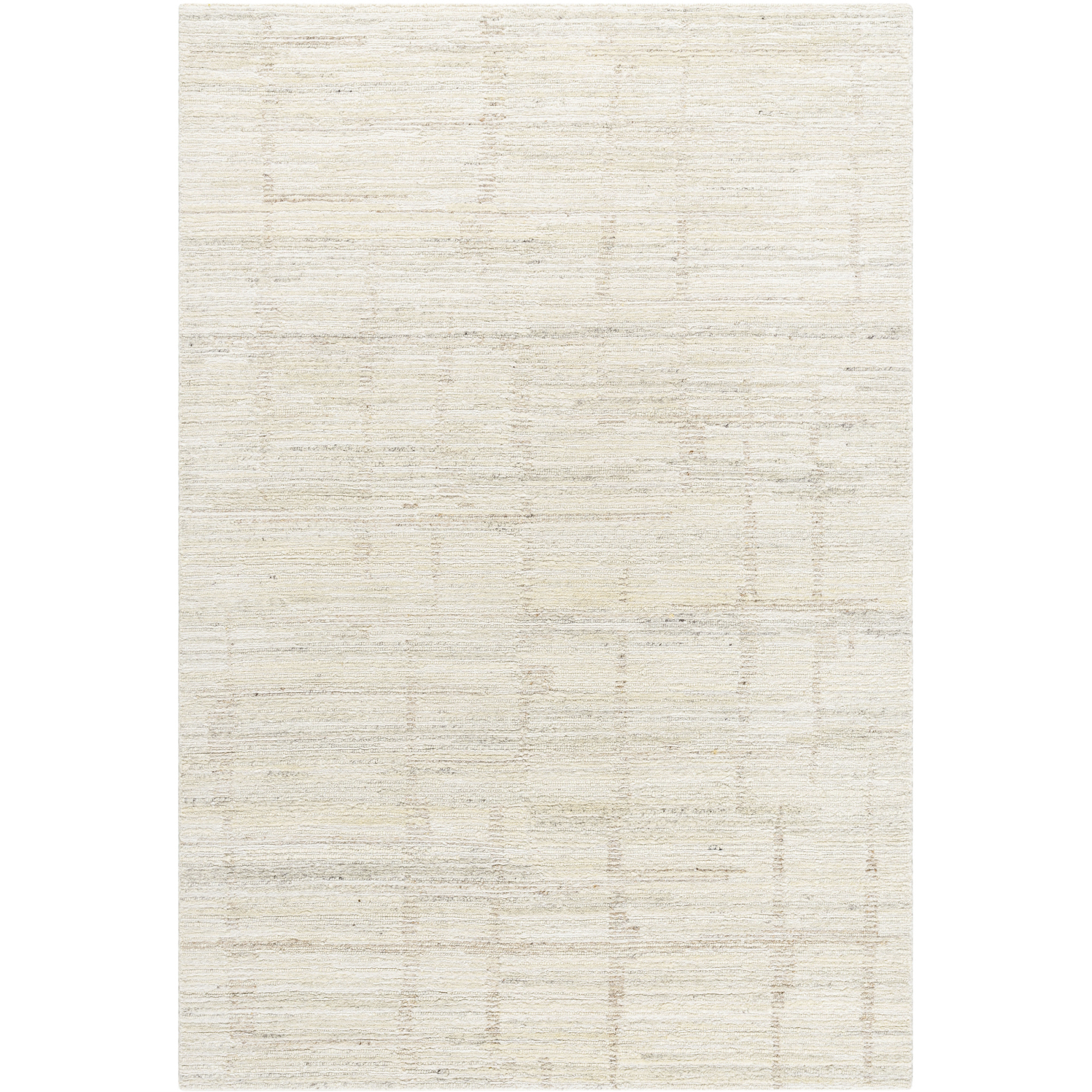 Moab 168 X 120 inch Pearl / Off-White / Light Silver / Ash Handmade Rug in 10 x 14