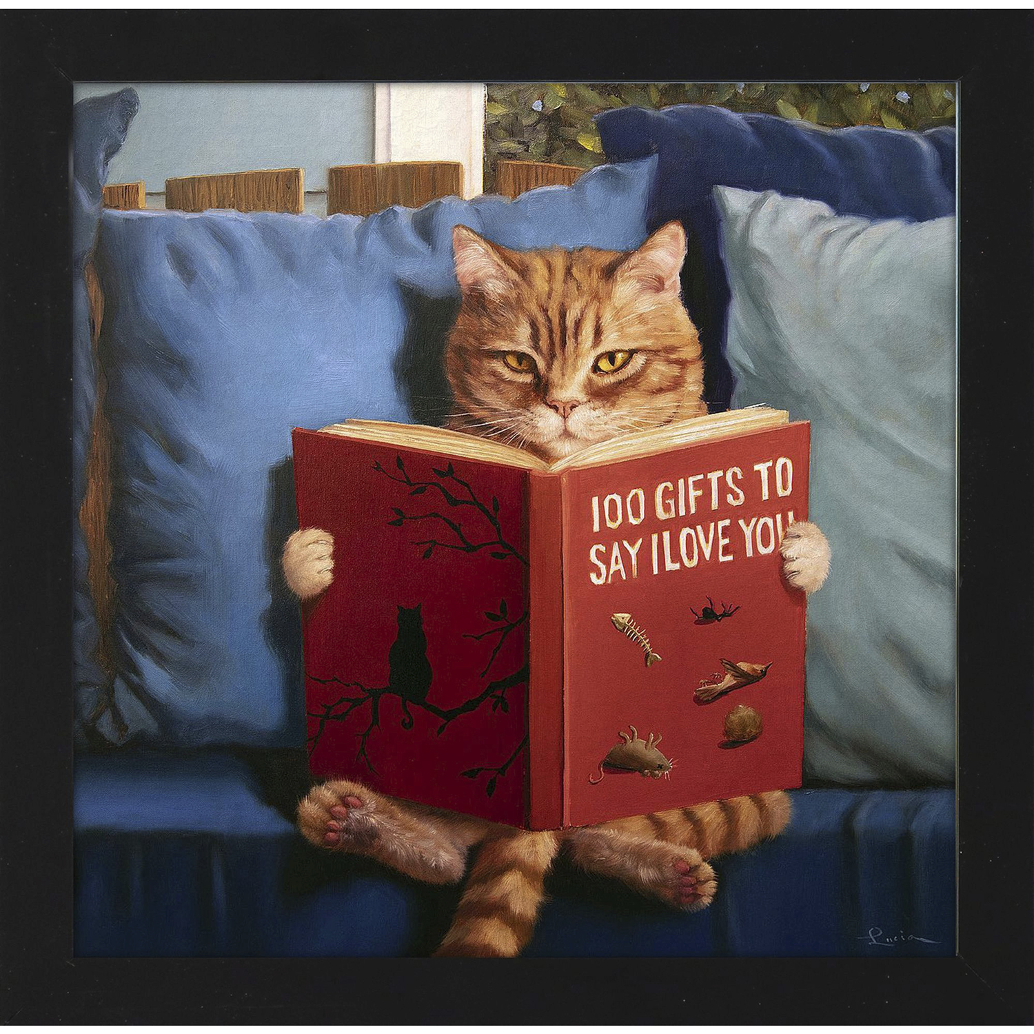 Love Language 11 X 11 inch Non-Glass Framed Art, Propac