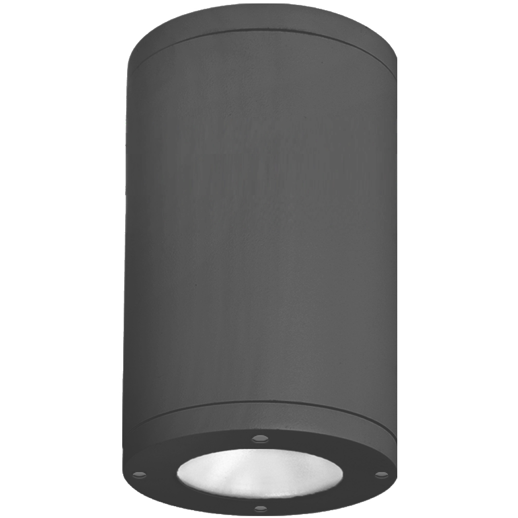 Tube Arch LED 7.88 inch Black Outdoor Flush in Flood, 90, 3000K