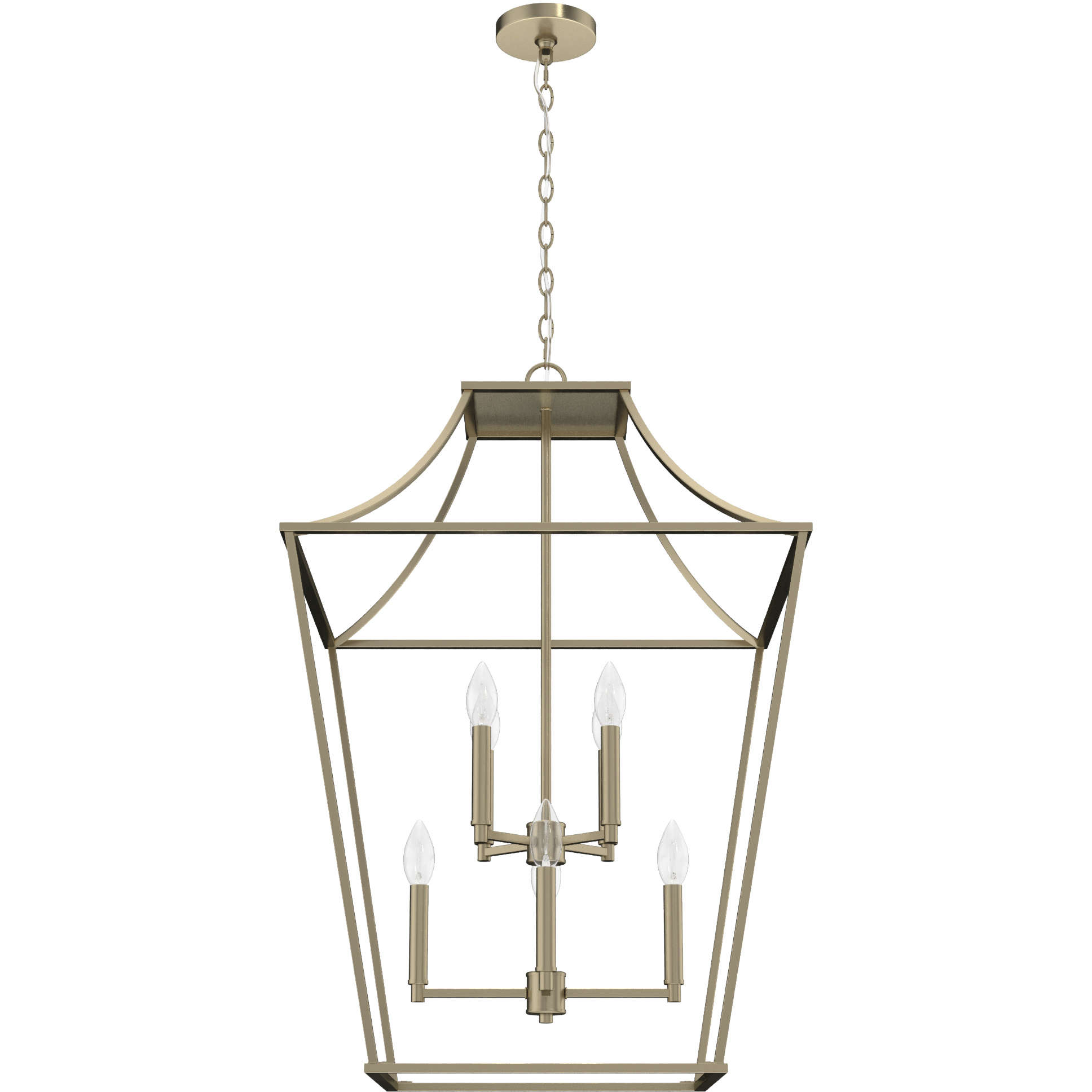 Laurel Ridge 8 Light 23 inch Alturas Gold Pendant Ceiling Light