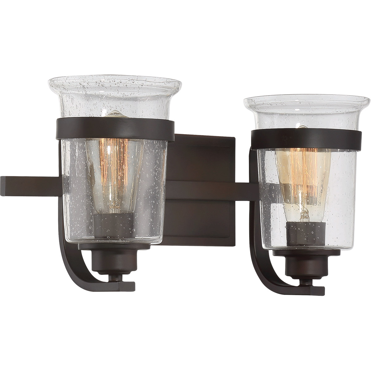 Goodwin 2 Light 16 inch English Bronze Bath Light Wall Light