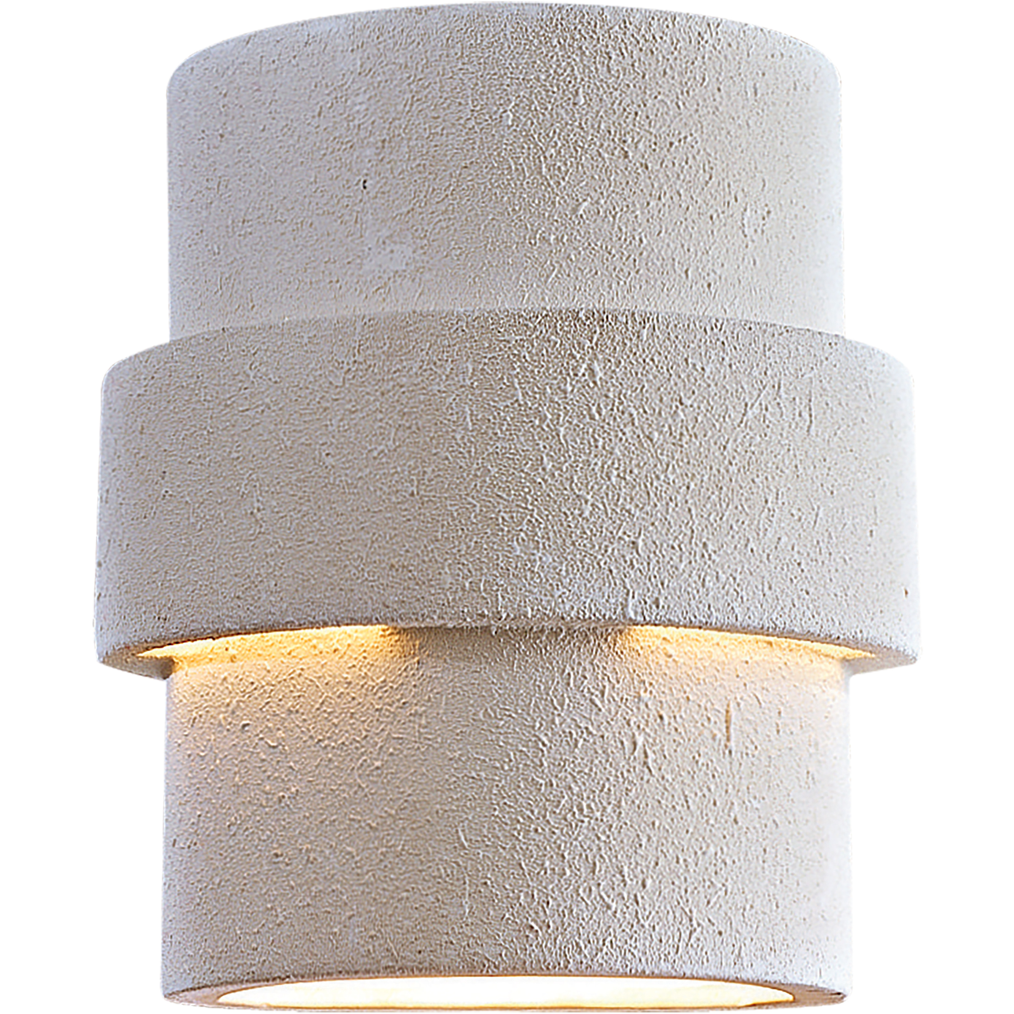 Ceramic 1 Light 9 inch White Ceramic Outdoor Pocket Lantern, Great Outdoors