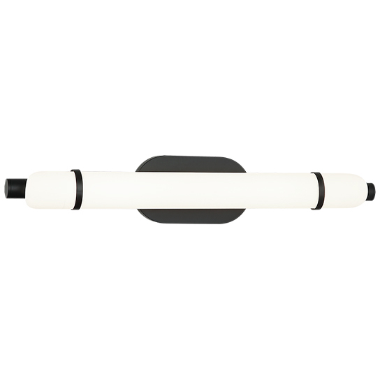 Finnegan LED 24 inch Black Bath Vanity Light Wall Light