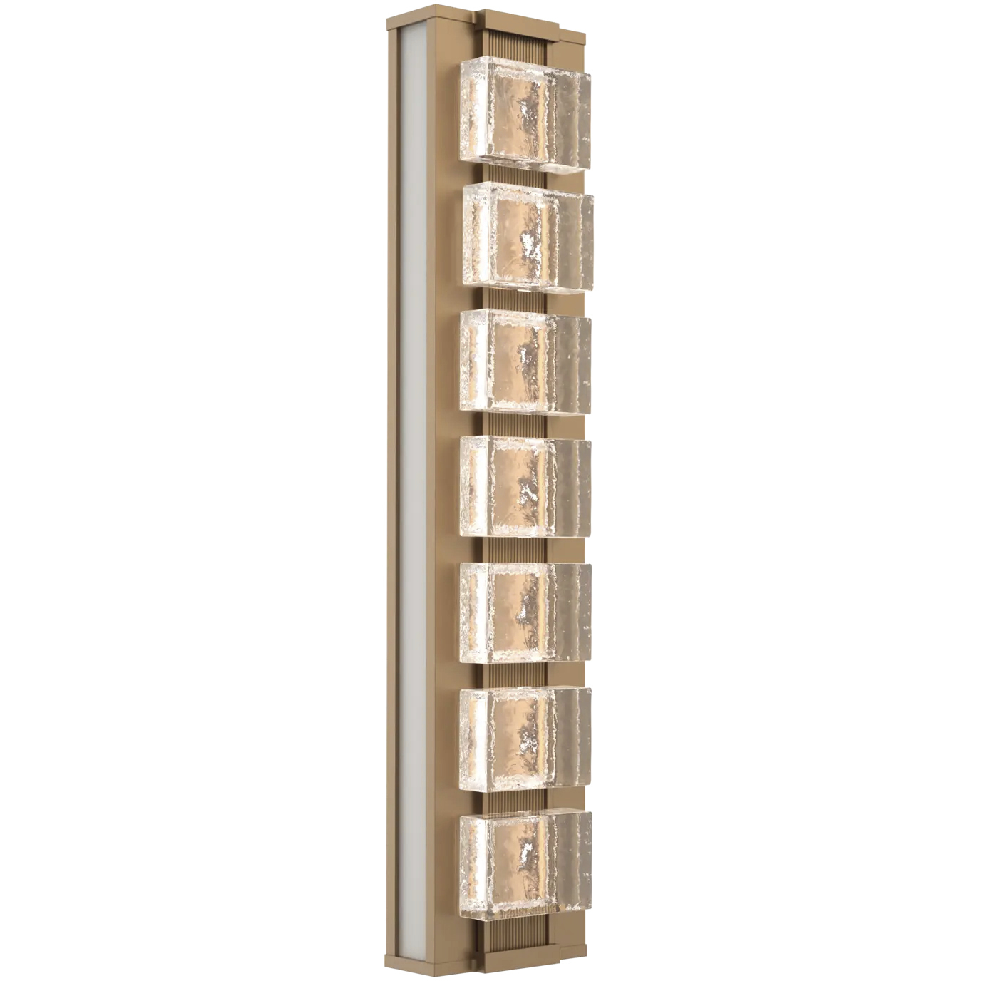Tessera LED 5.1 inch Novel Brass with Salt White Sconce Wall Light