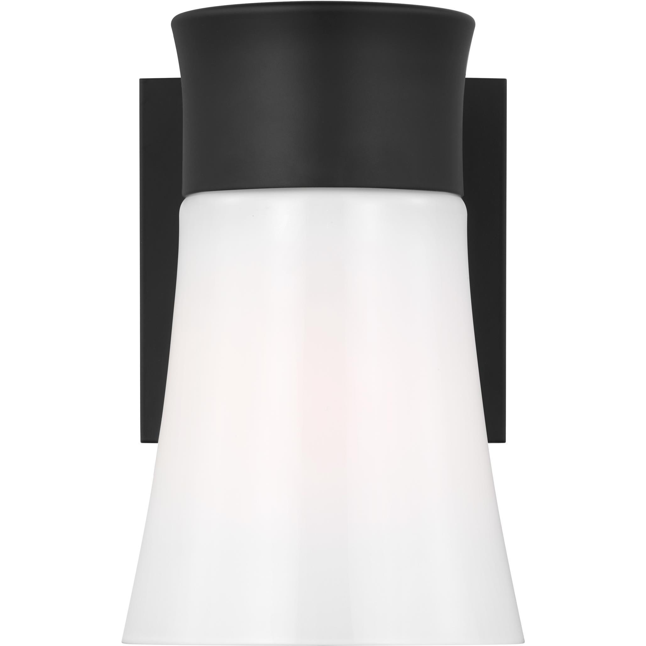 Drew & Jonathan Scott Roy 1 Light 4.5 inch Midnight Black Vanity Light Wall Light