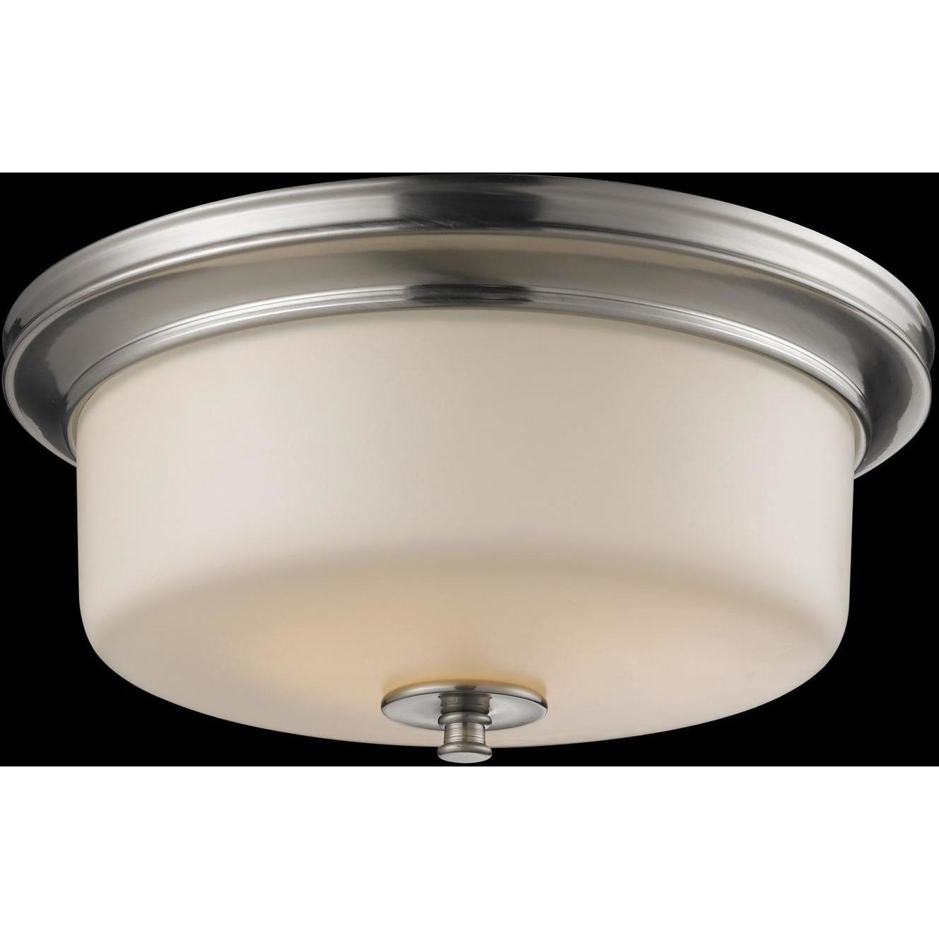 Cannondale 3 Light 15 inch Brushed Nickel Flush Mount Ceiling Light