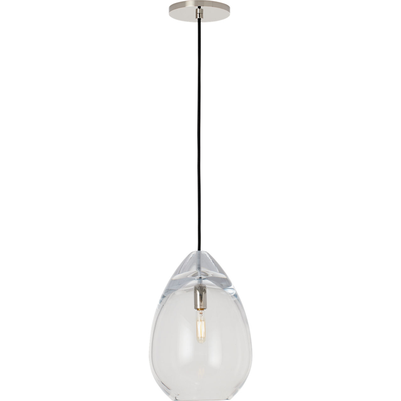 Sean Lavin Alina LED 8.5 inch Polished Nickel Line-Voltage Pendant Ceiling Light