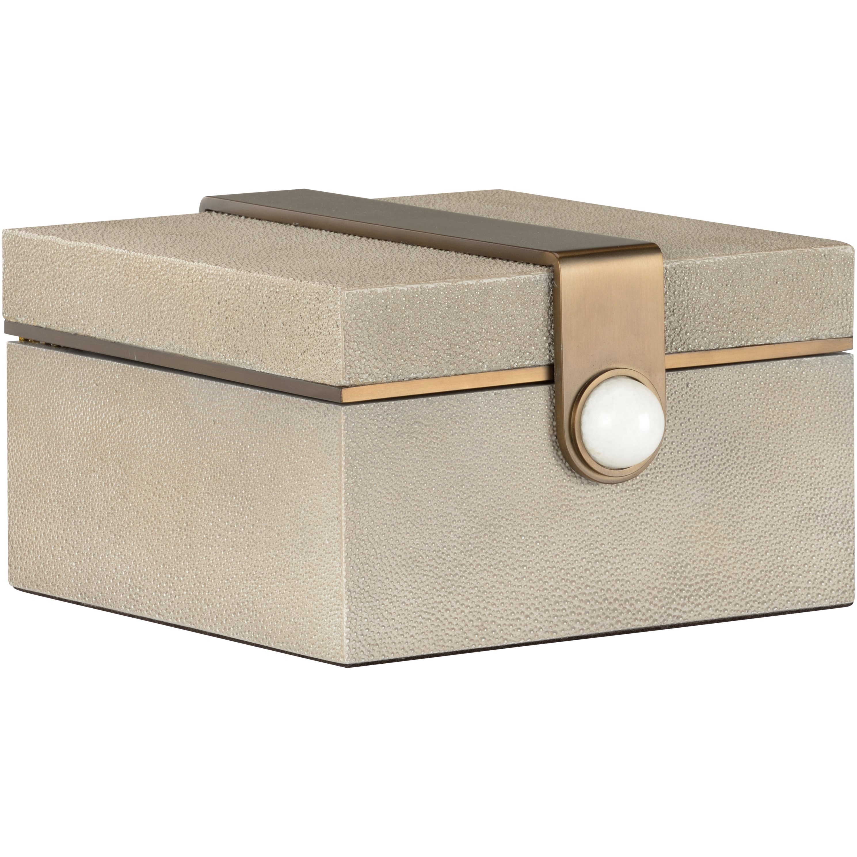 Steven 10 inch Gray and Brown Box