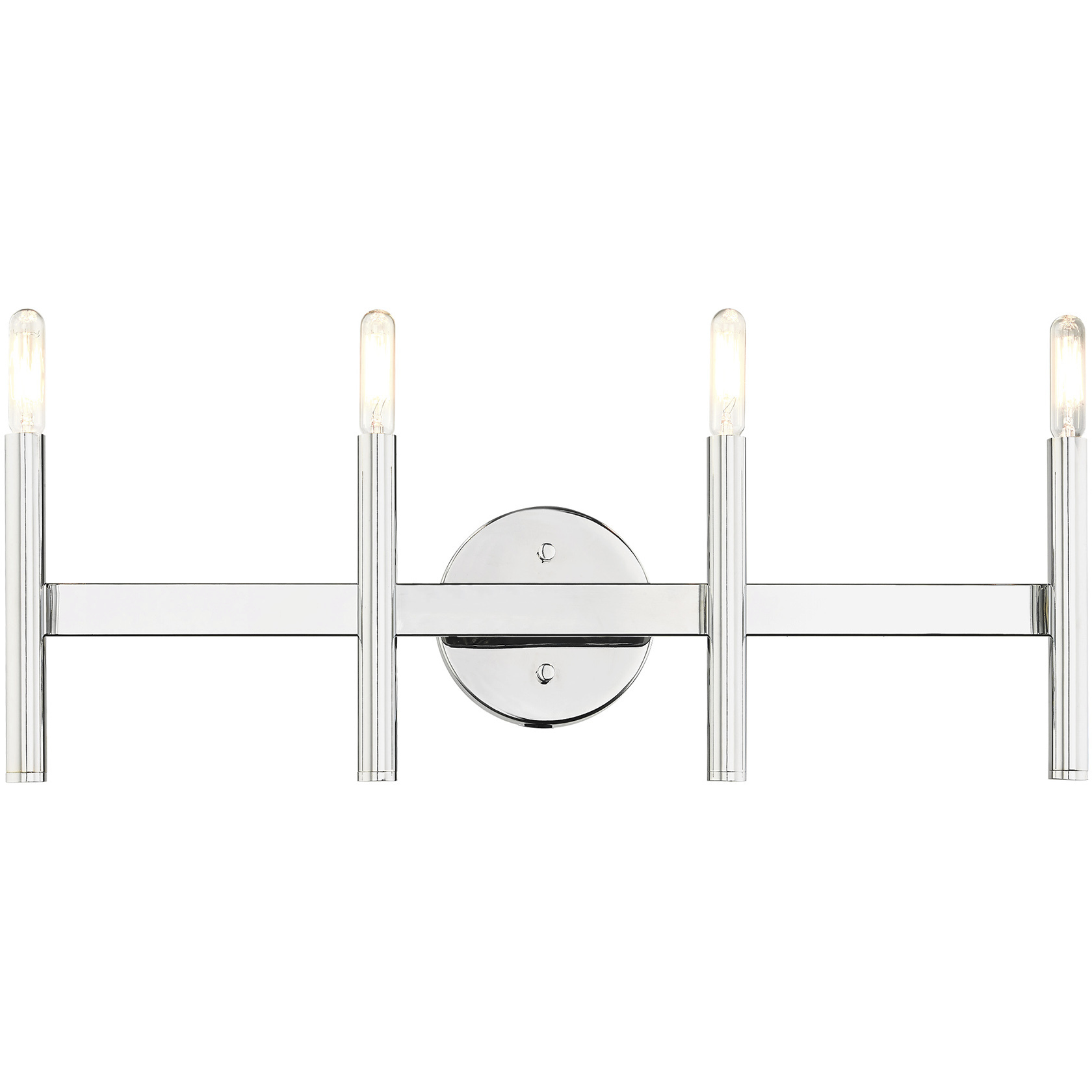Copenhagen 4 Light 24 inch Polished Chrome ADA Vanity Sconce Wall Light