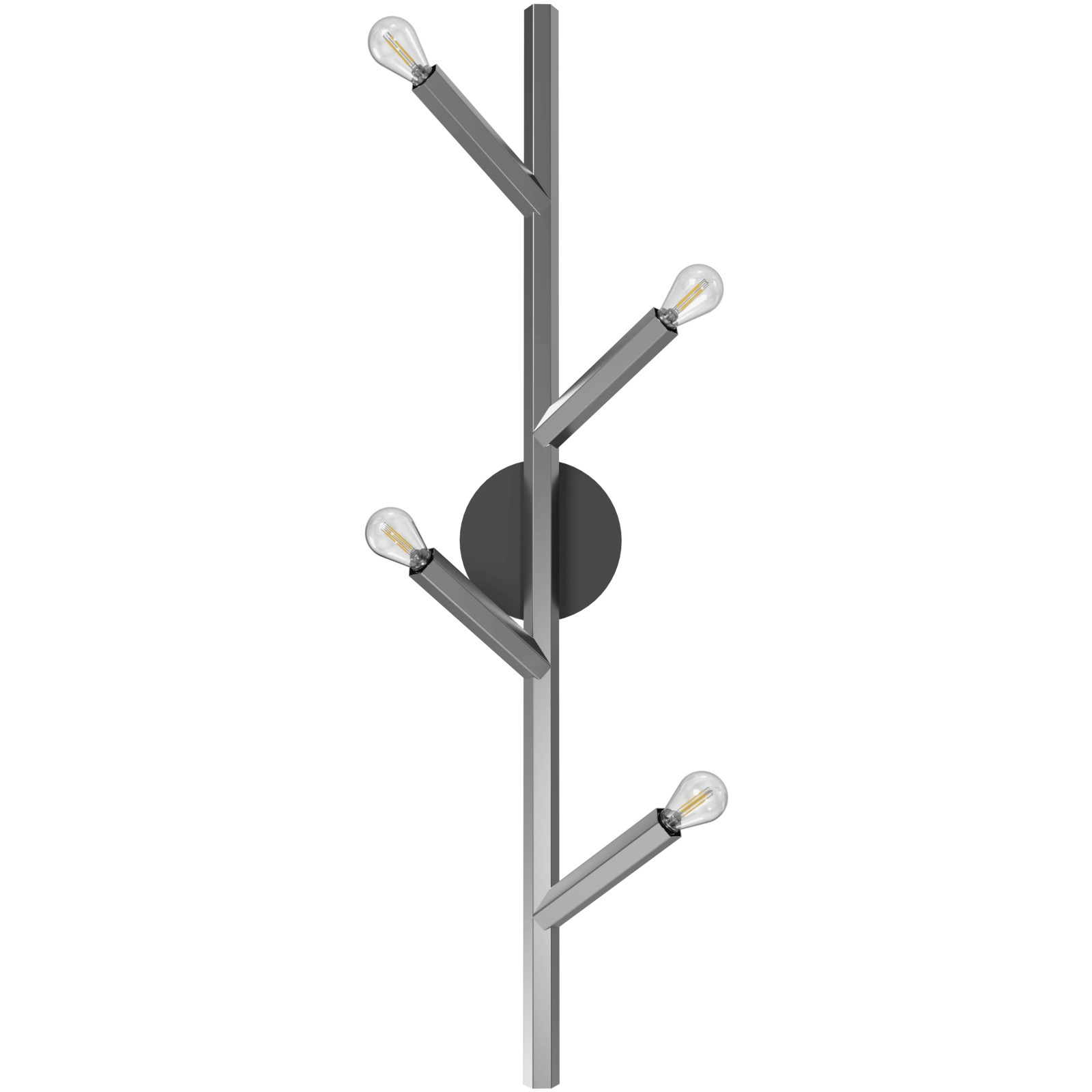 Oaks Wall Sconce Wall Light in Polished Nickel