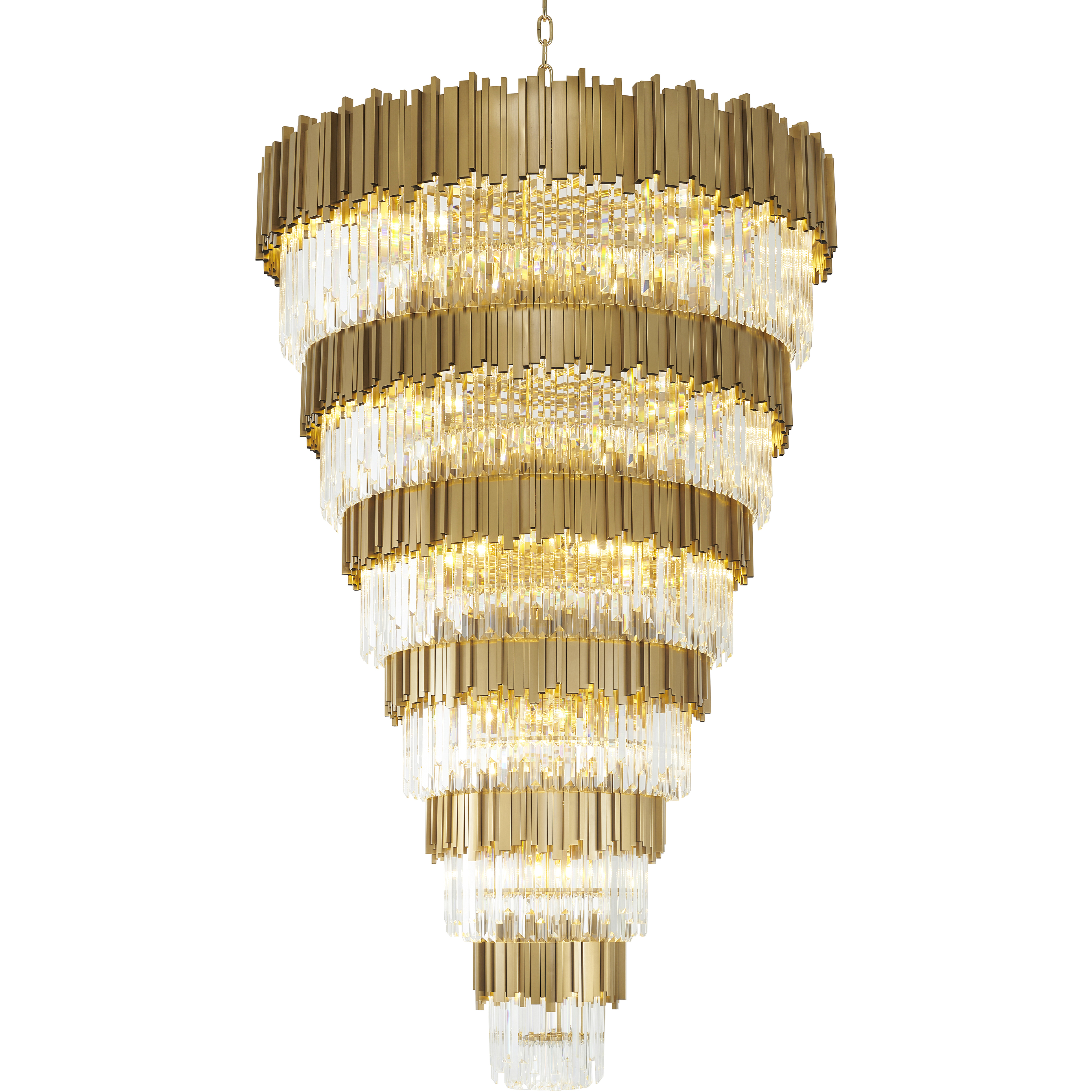 Led 60 Inches Bethel International MU66C60BR Canada LED 60 inch Brushed Brass ...