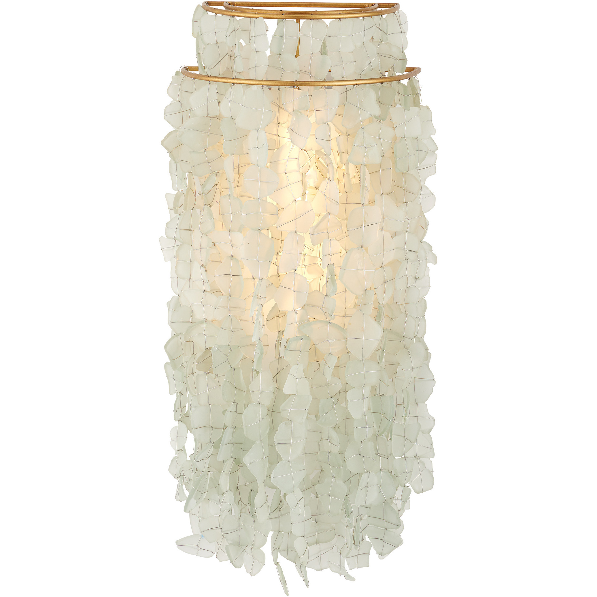 Verre de Mer 1 Light 13 inch Contemporary Gold Wall Sconce Wall Light