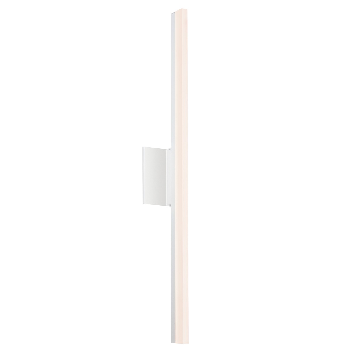 Stiletto LED 5 inch Satin White Bath Light Wall Light