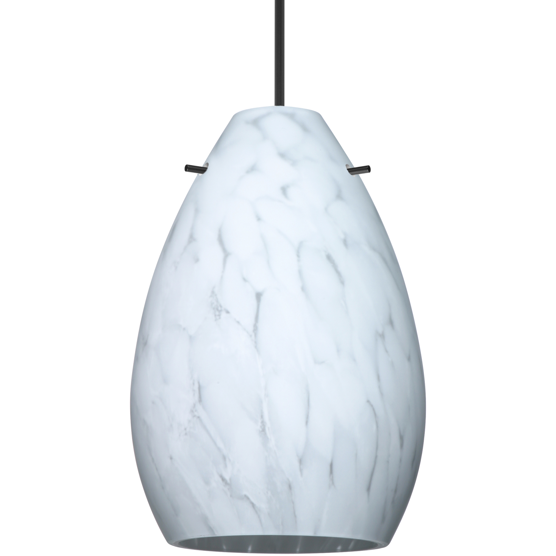Pera 6 1 Light Black Cord Pendant Ceiling Light