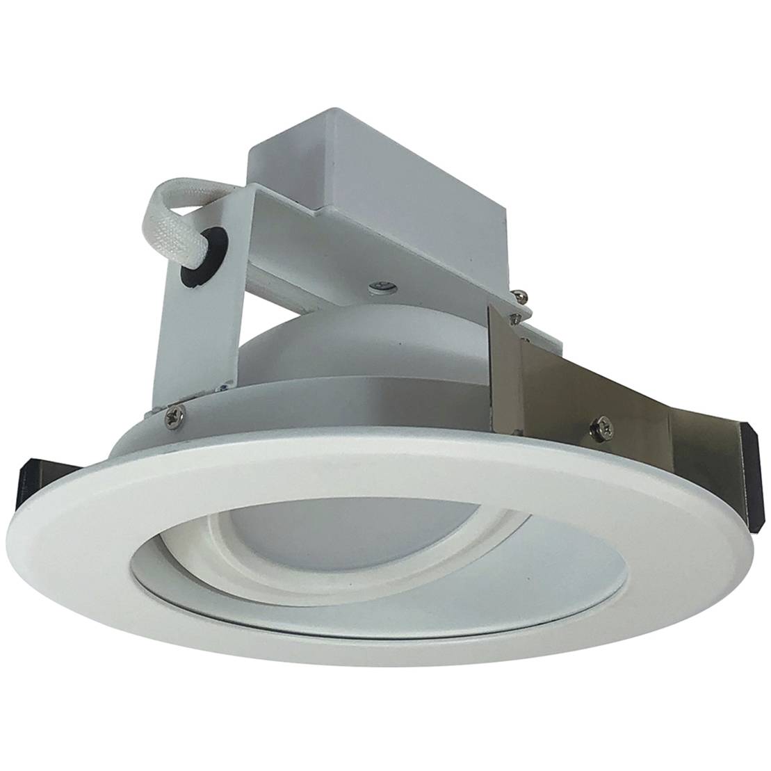 Cobalt Matte Powder White Recessed Reflector