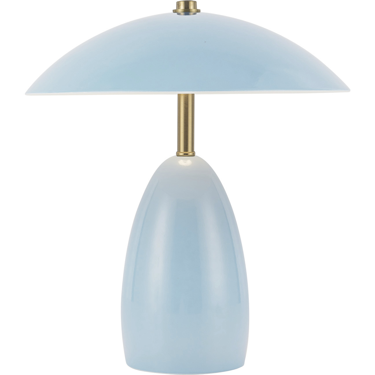 Alora Mood Poppy 10.63 inch 3 watt Cerulean Table Lamp Portable Light