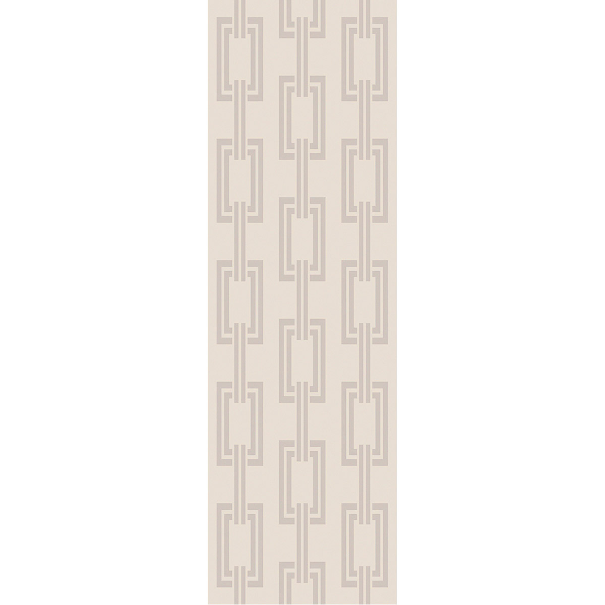 Boardwalk 96 X 30 inch Medium Gray, Beige Rug