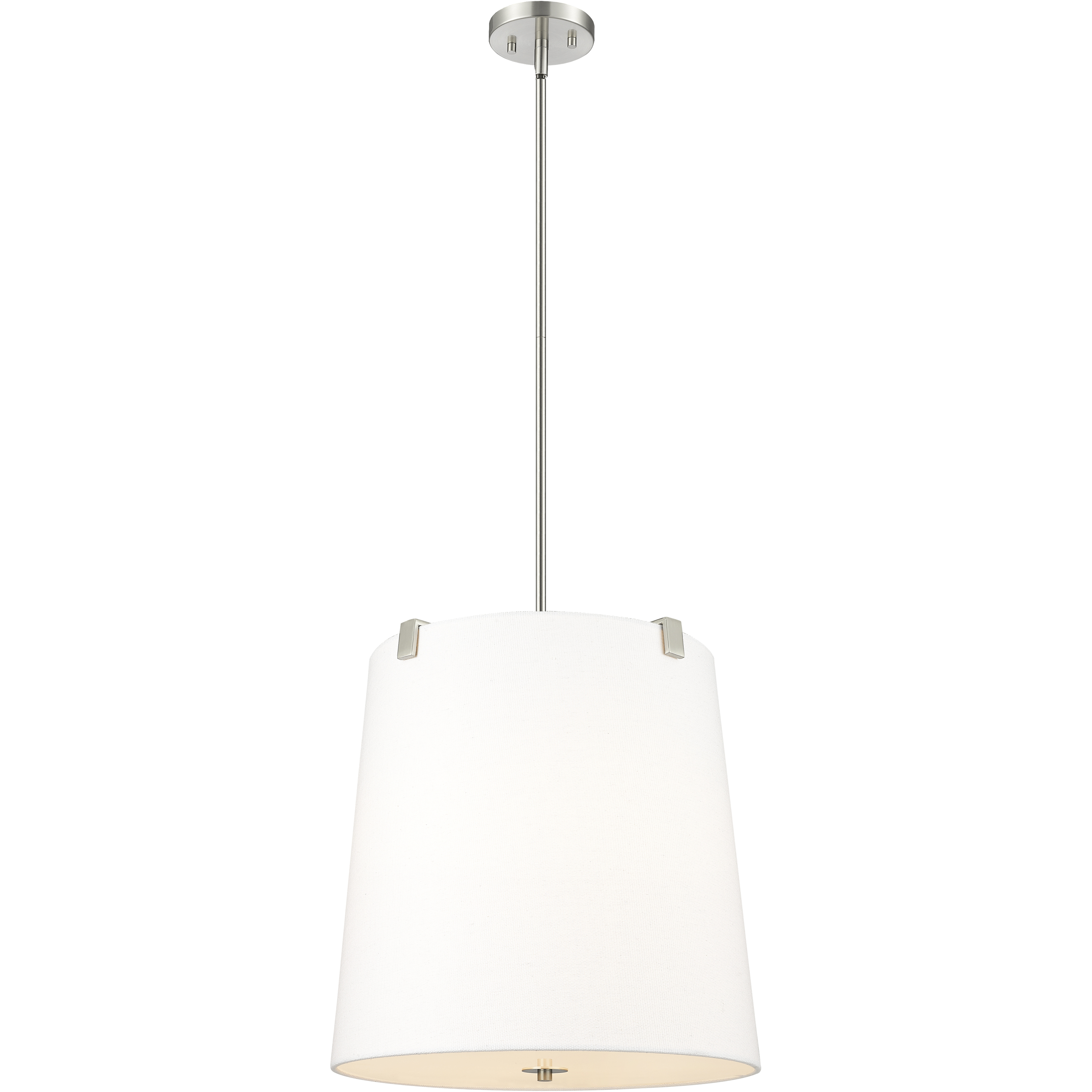 Weston 5 Light 18 inch Brushed Nickel Pendant Ceiling Light
