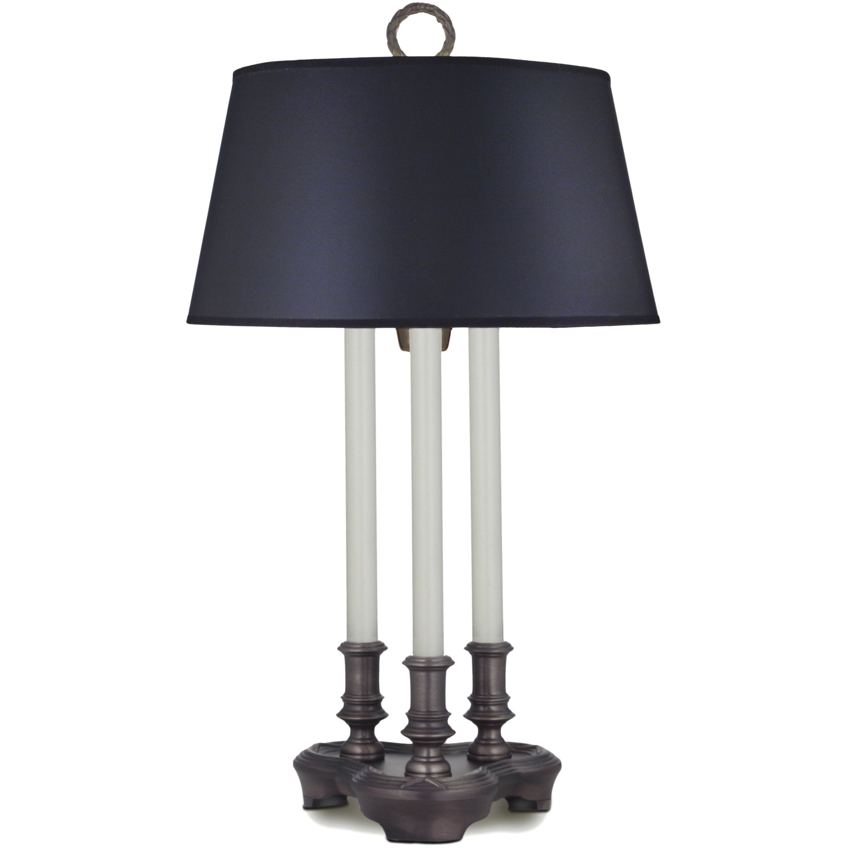 Ellie 27 inch 150 watt Antique Old Bronze Desk Lamp Portable Light
