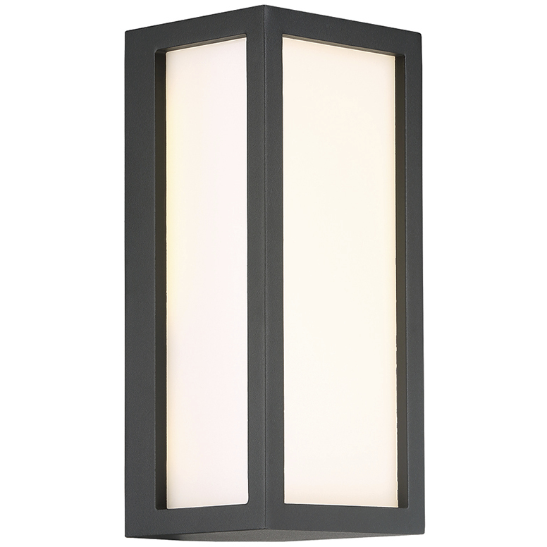 Ontario LED 10 inch Graphite Grey Outdoor Wall Mount