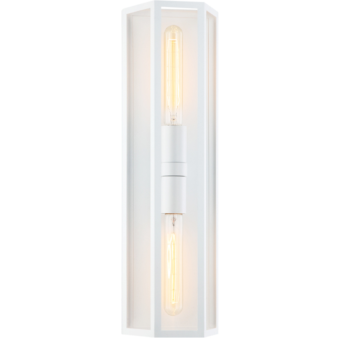 Creed LED 6 inch White Wall Sconce Wall Light