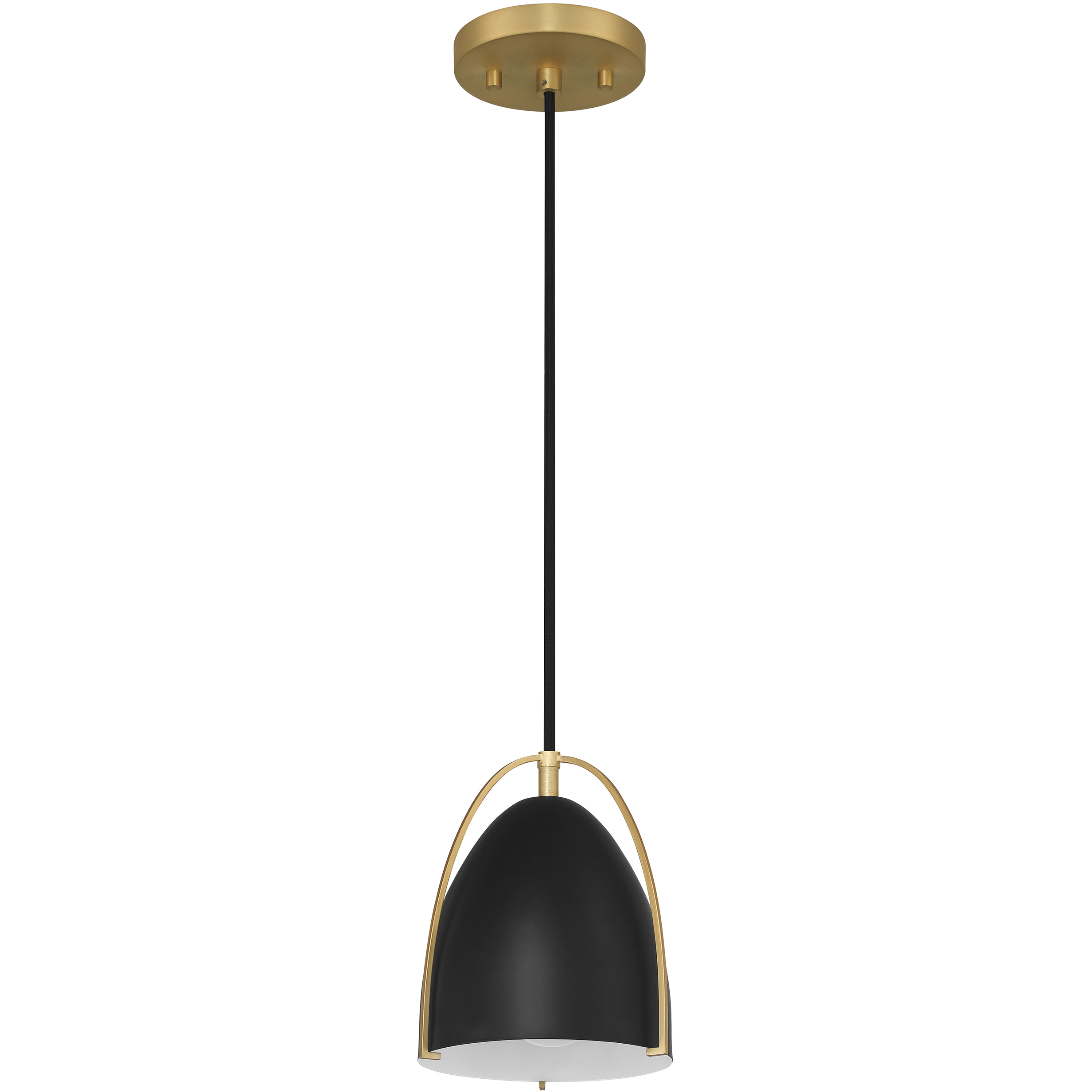 Access 63136-MBL Axel LED 8 inch Matte Black Pendant Ceiling Light