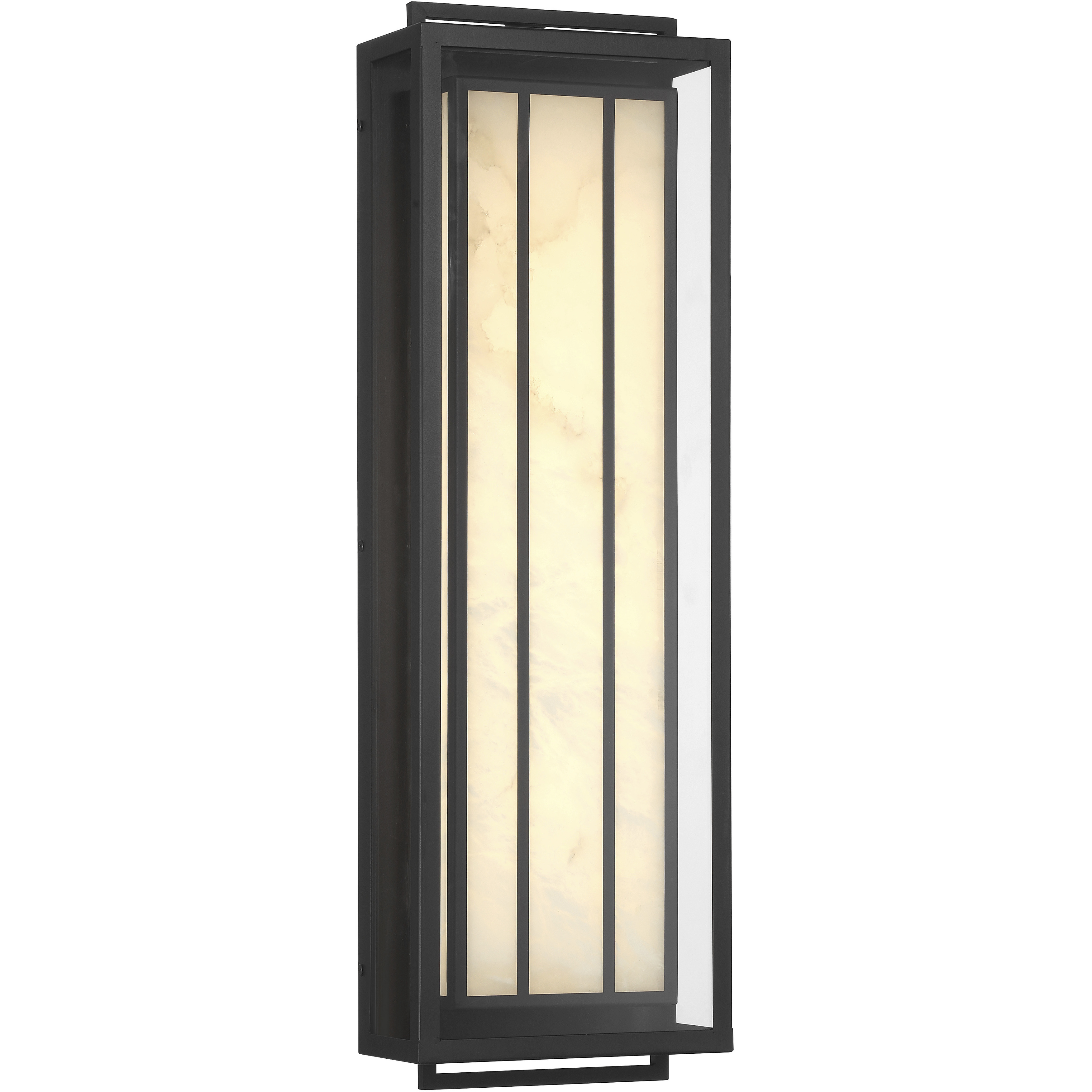 Minka-Lavery Eastly Outdoor Wall Sconce in Sand Coal, Great Outdoors 77502-66-L - Open Box