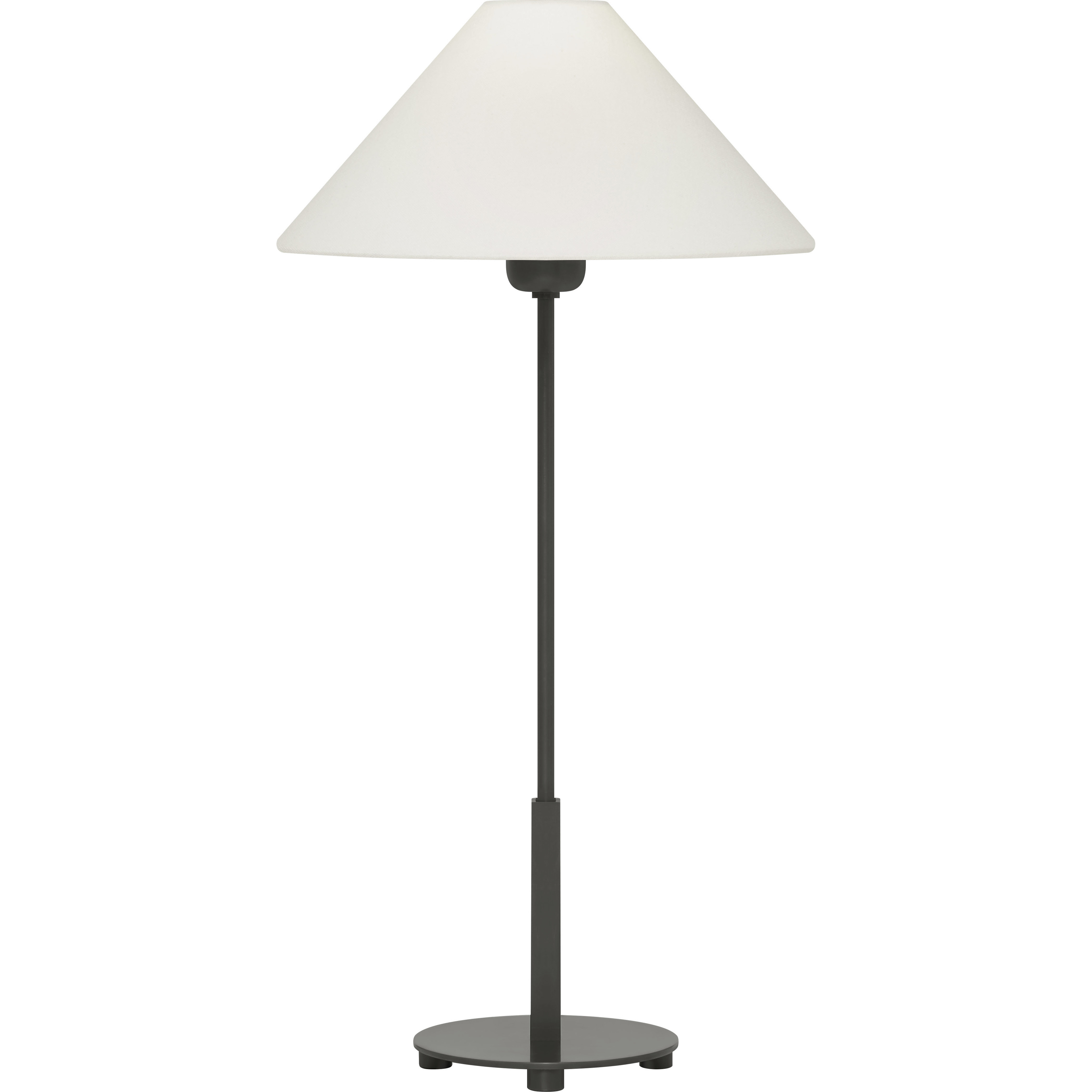 J. Randall Powers Hackney 23 inch 40 watt Bronze Table Lamp Portable Light in Linen