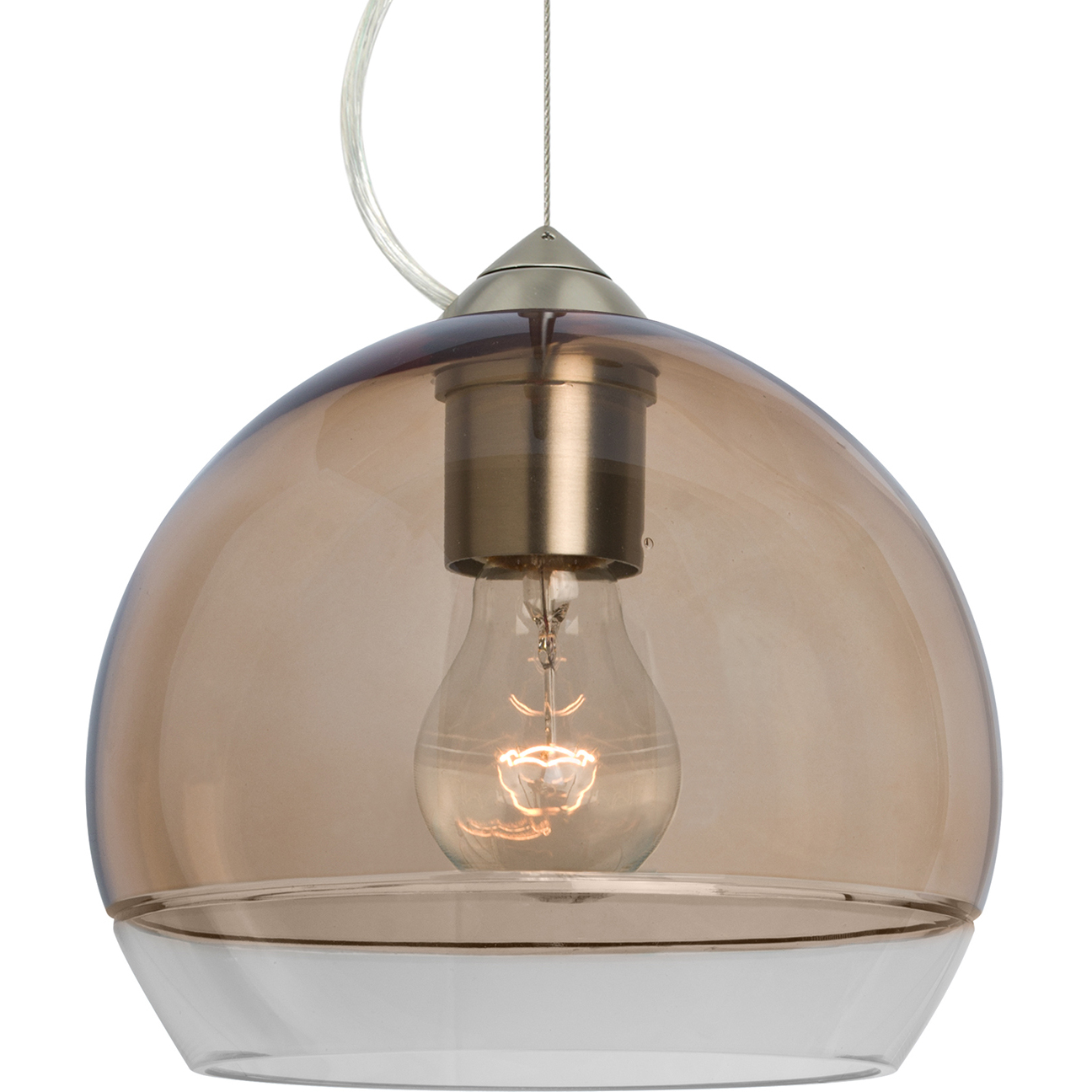 Ally 8 1 Light Satin Nickel Cable Pendant Ceiling Light