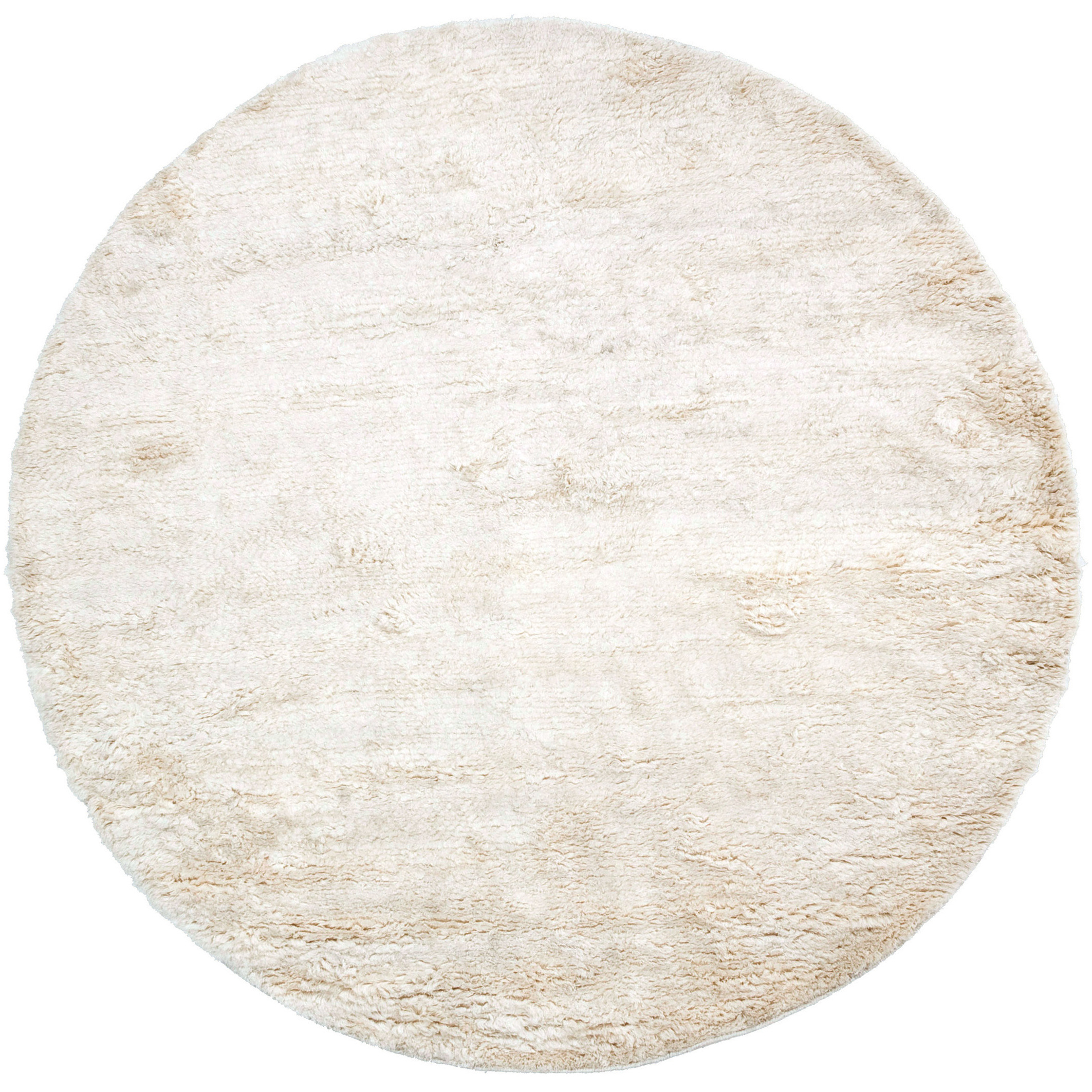 Ashton 96 inch Cream Rug in 8 Ft Round, Round