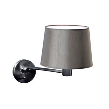 Club Room 1 Light 8.88 inch Satin Nickel Wall Sconce Wall Light