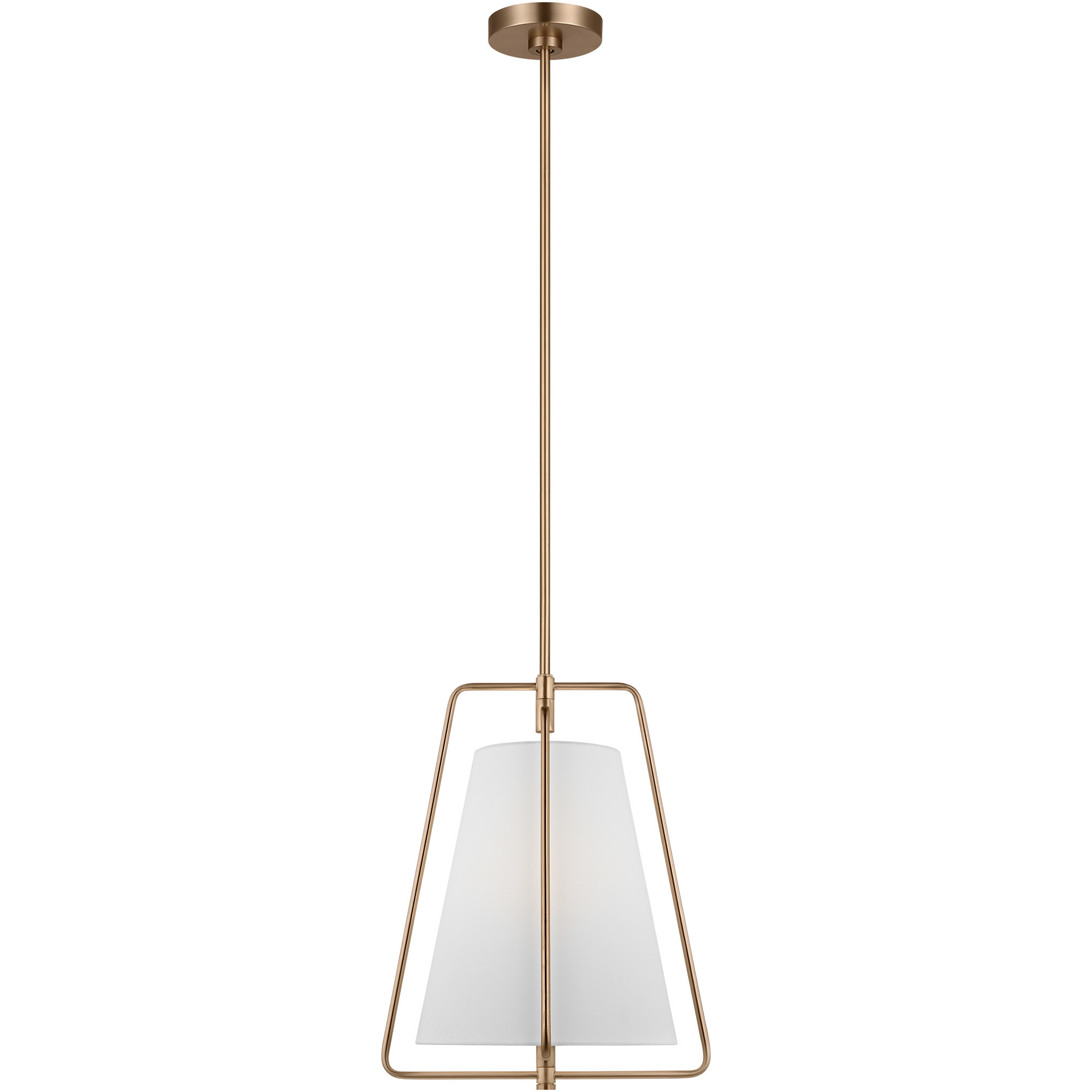 Allis 1 Light 15 inch Satin Brass Pendant Ceiling Light
