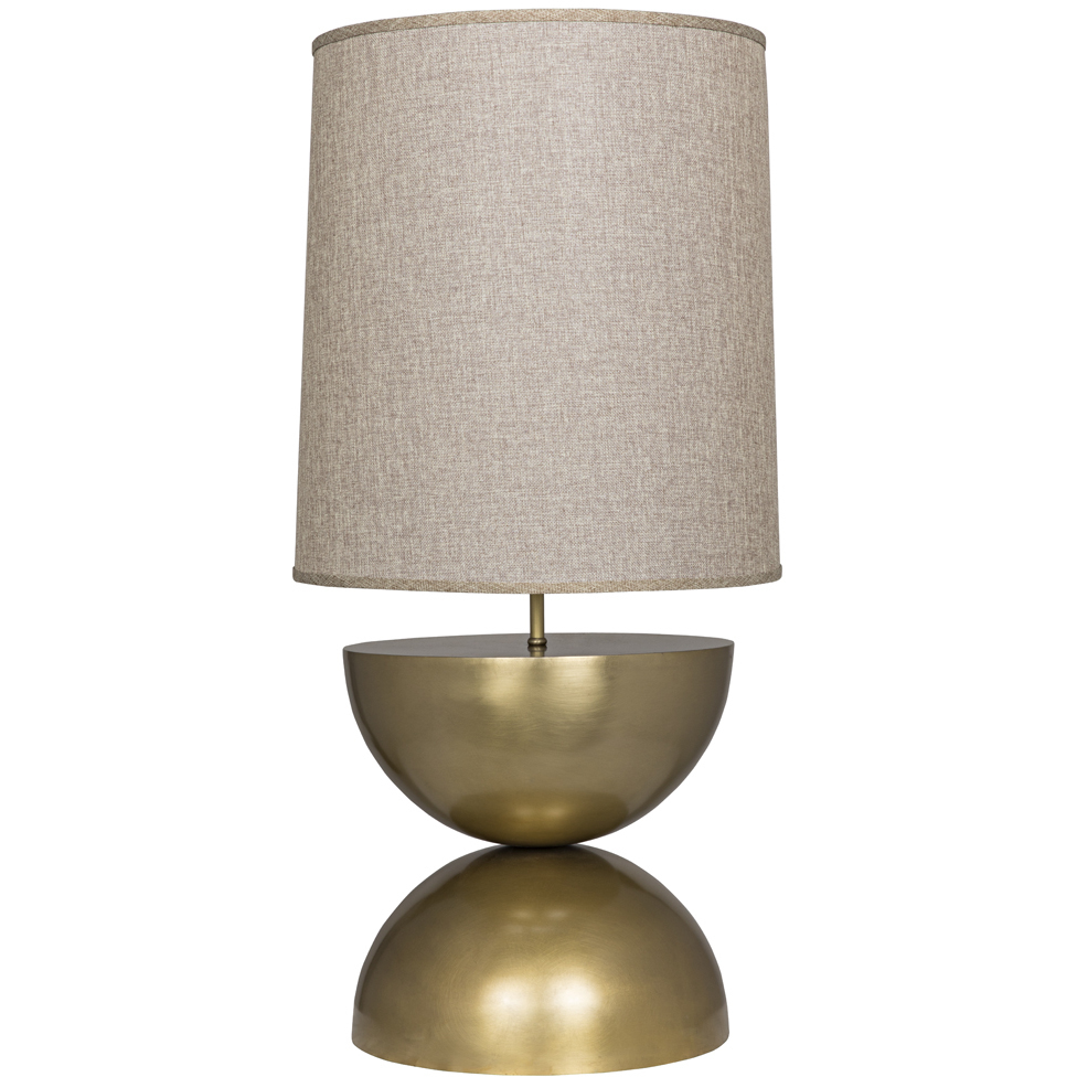 Pulan 34.5 inch 60.00 watt Antique Brass Table Lamp Portable Light