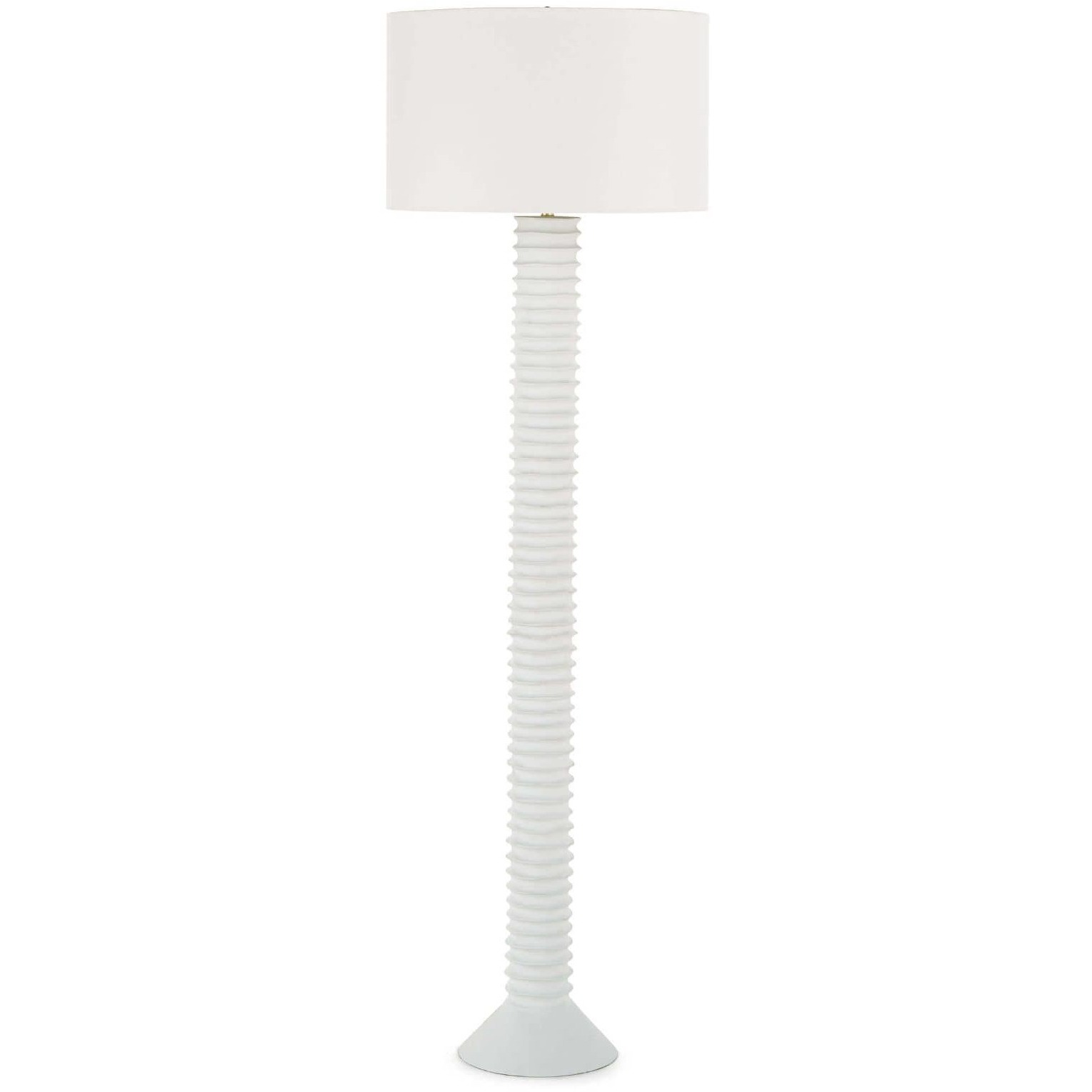 Nabu 65 inch 150.00 watt White Floor Lamp Portable Light