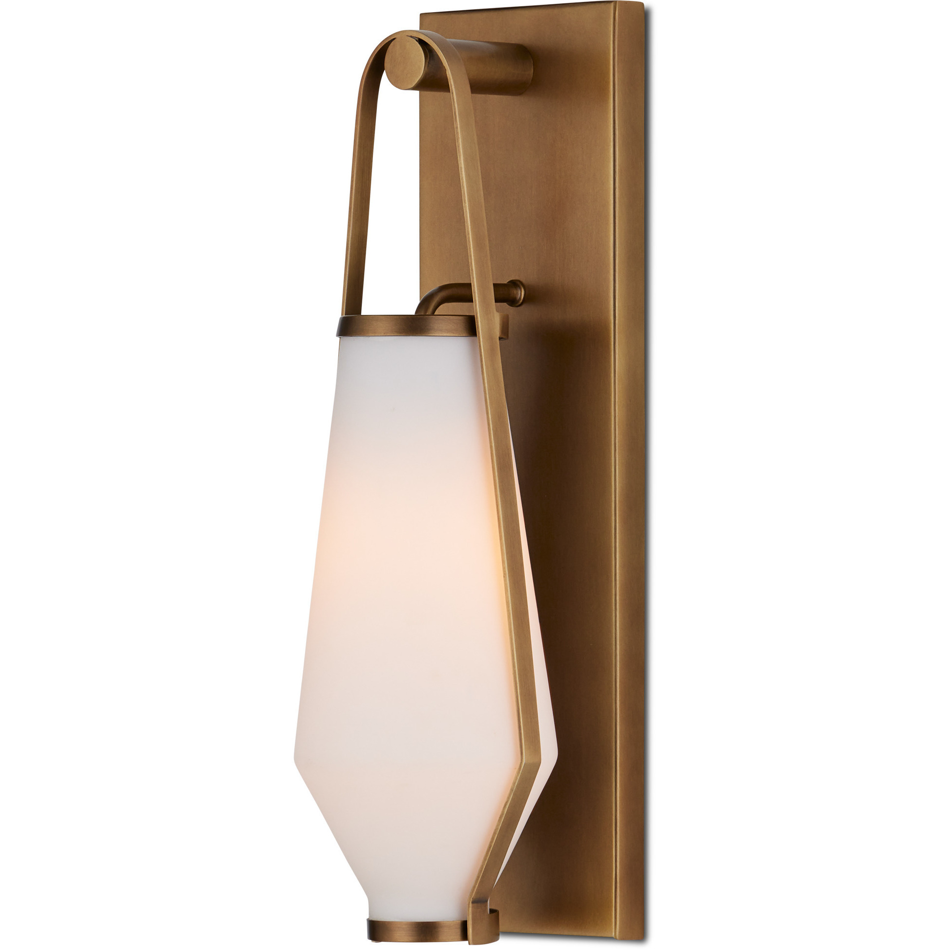 Brompton 1 Light 5 inch Antique Brass Bath Wall Sconce Wall Light