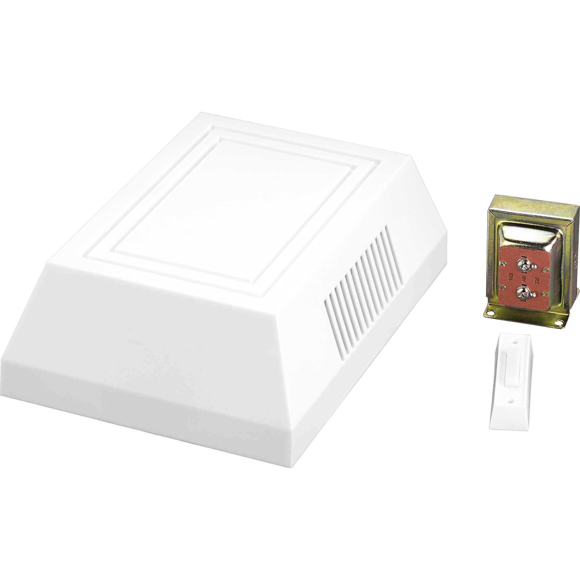 Door Chimes 120 White Door Chime Kit with Transformer