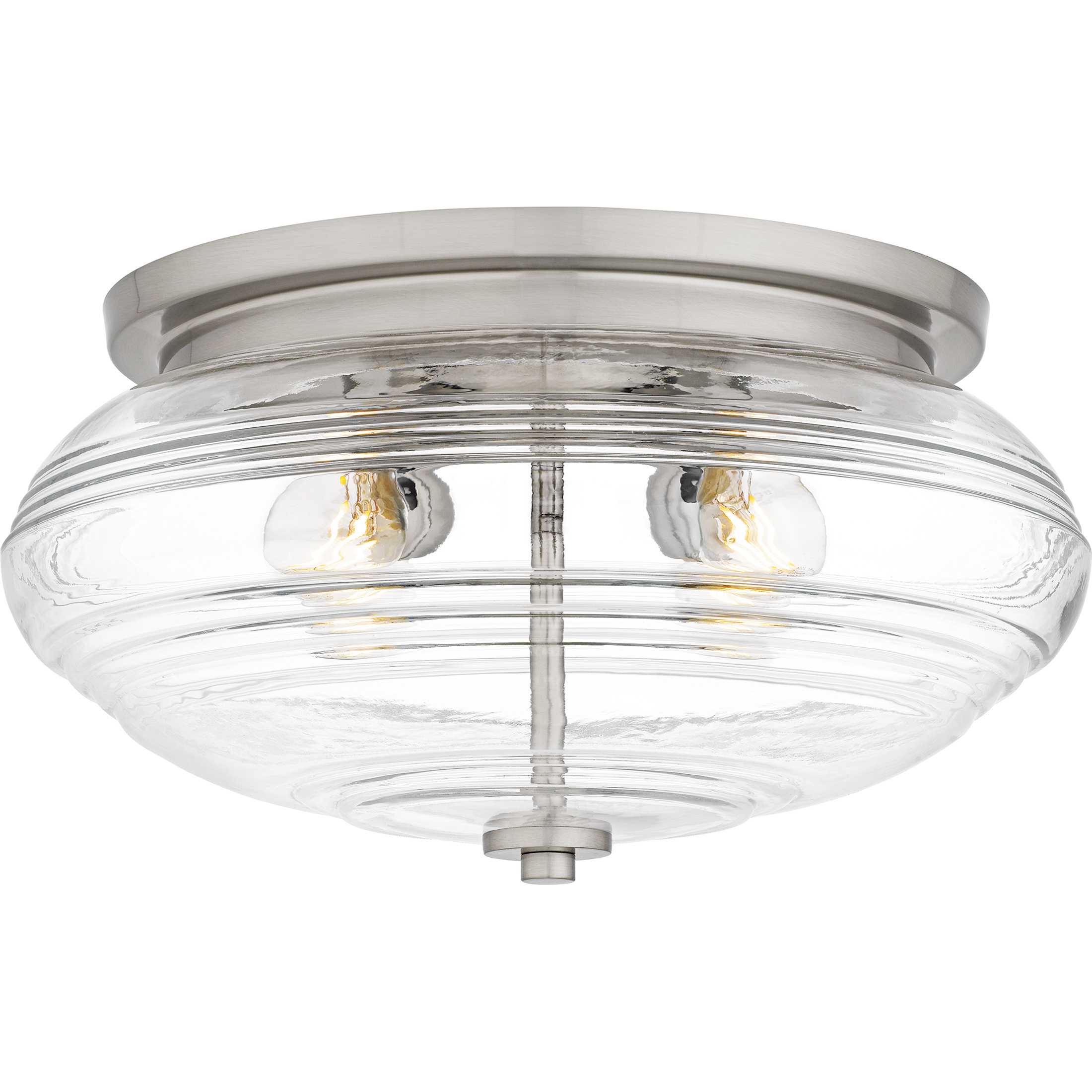 Gatonby 4 Light 16 inch Brushed Nickel Flush Mount Ceiling Light, Medium