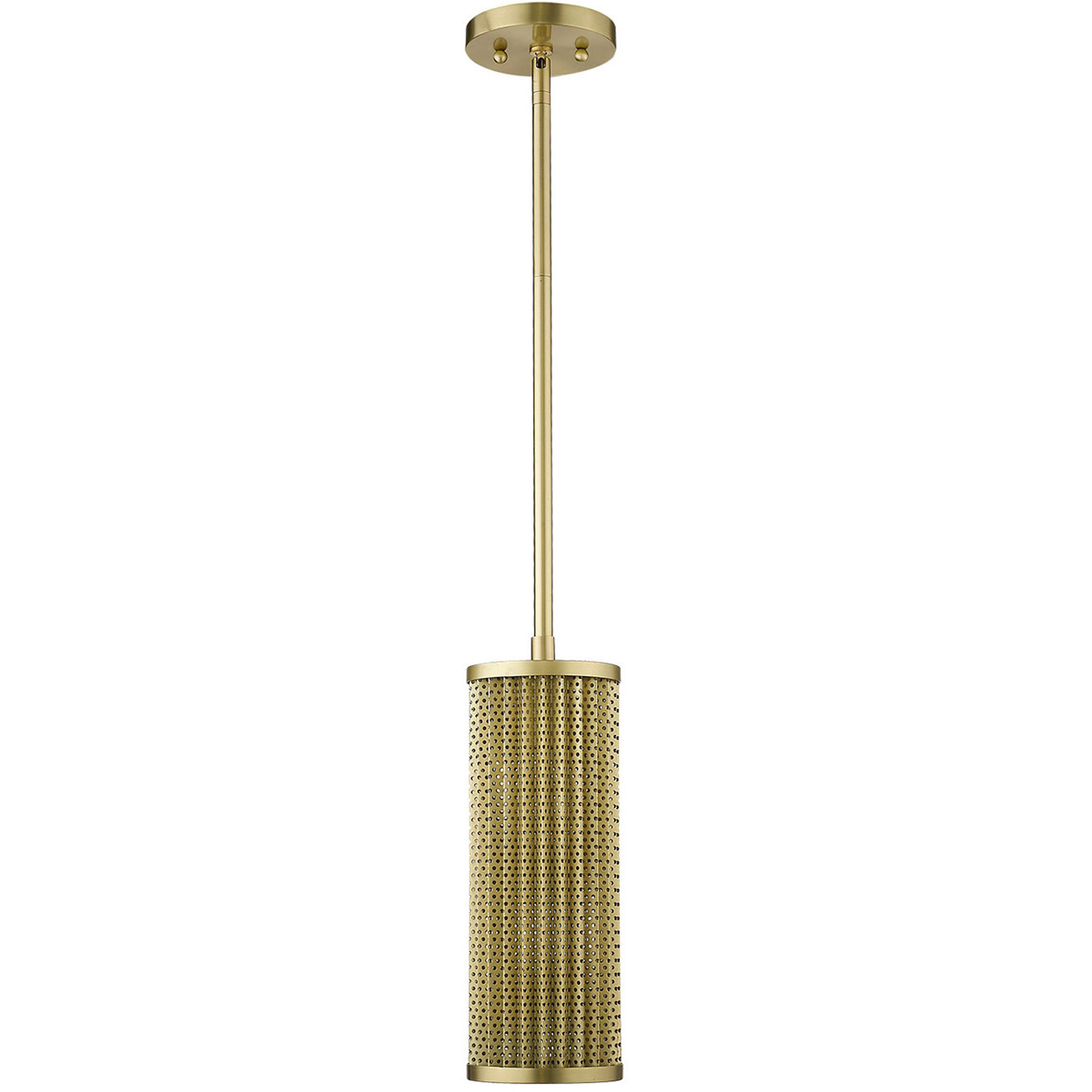 Basetti 1 Light 5 inch Gold Pendant Ceiling Light