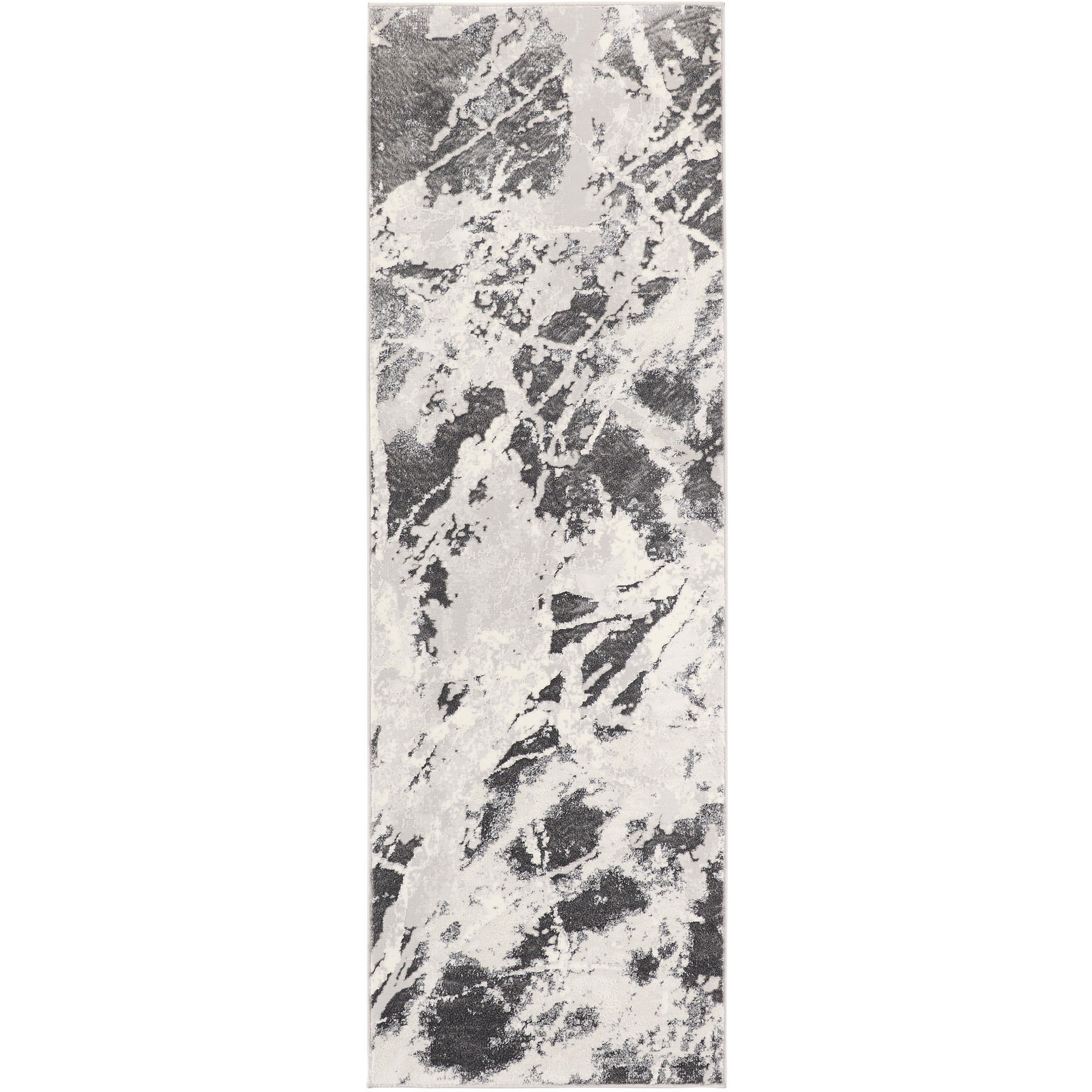Greta 94 X 32 inch Blue Rug in 2 x 8