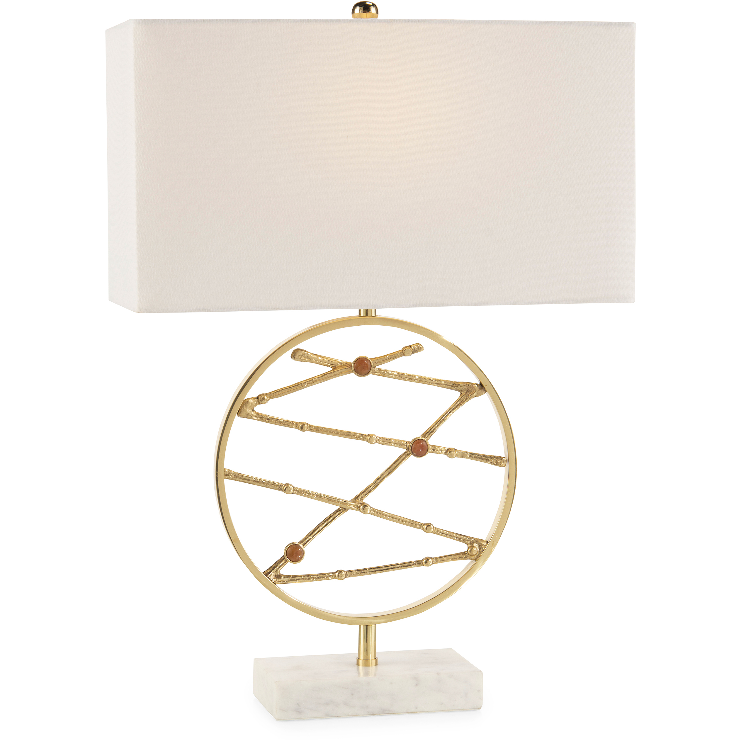 Leah Gold Table Lamp Portable Light