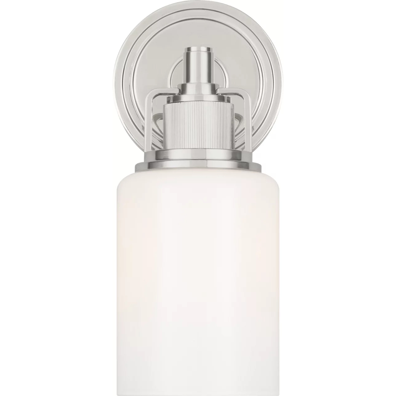 C&M by Chapman & Myers Ashford 1 Light 4.5 inch Polished Nickel Bath Vanity Wall Light