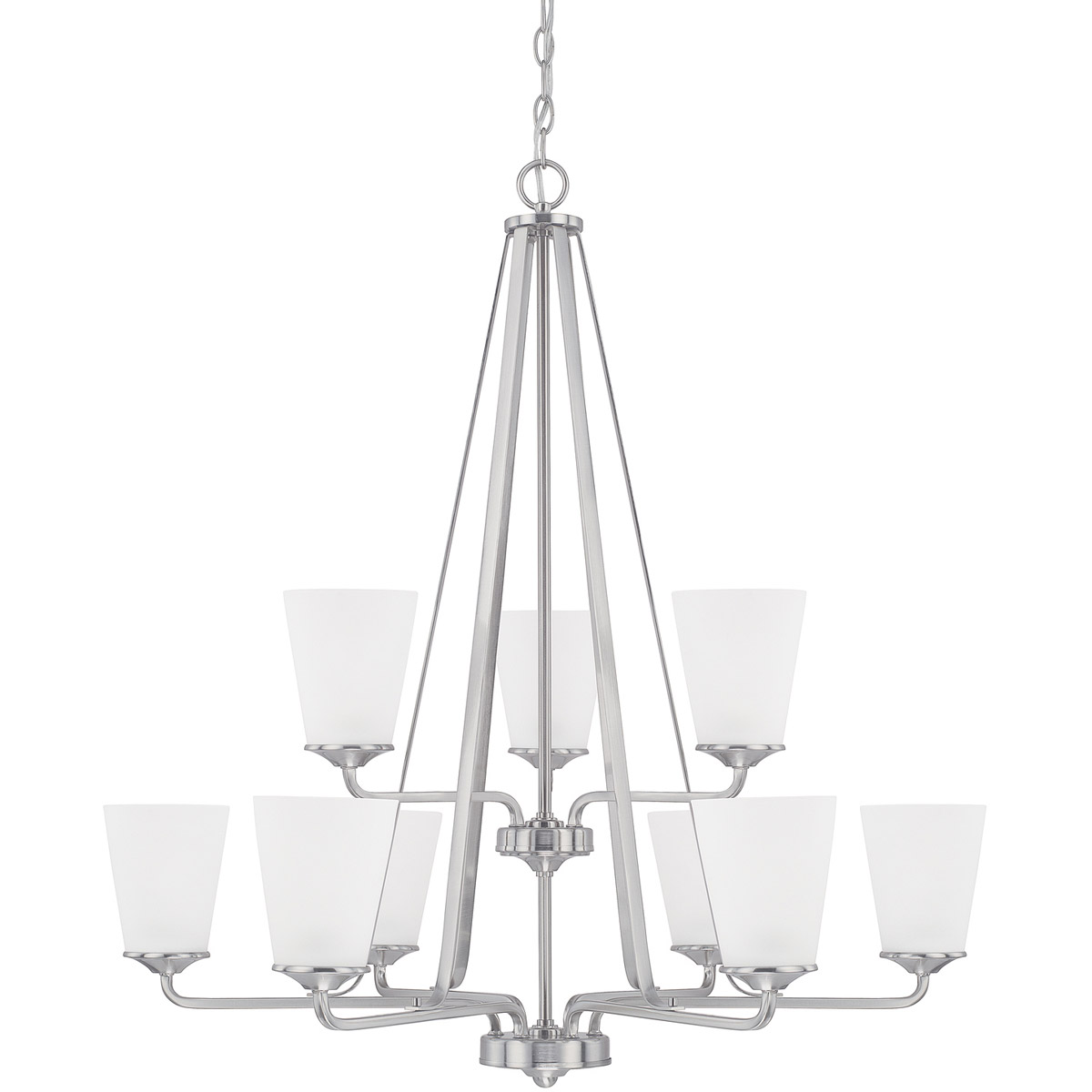 HomePlace by Capital Lighting 414191BN-331 Braylon 9 Light 32 inch