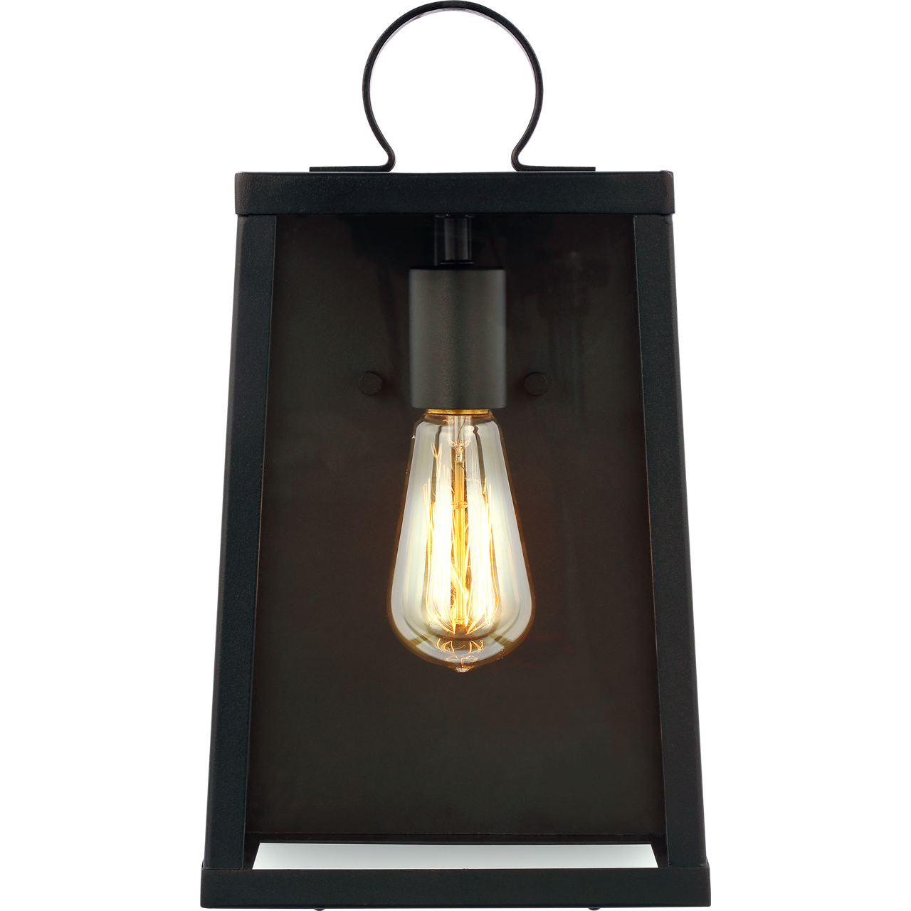 Marinus 1 Light 13.75 inch Black Outdoor Wall Lantern