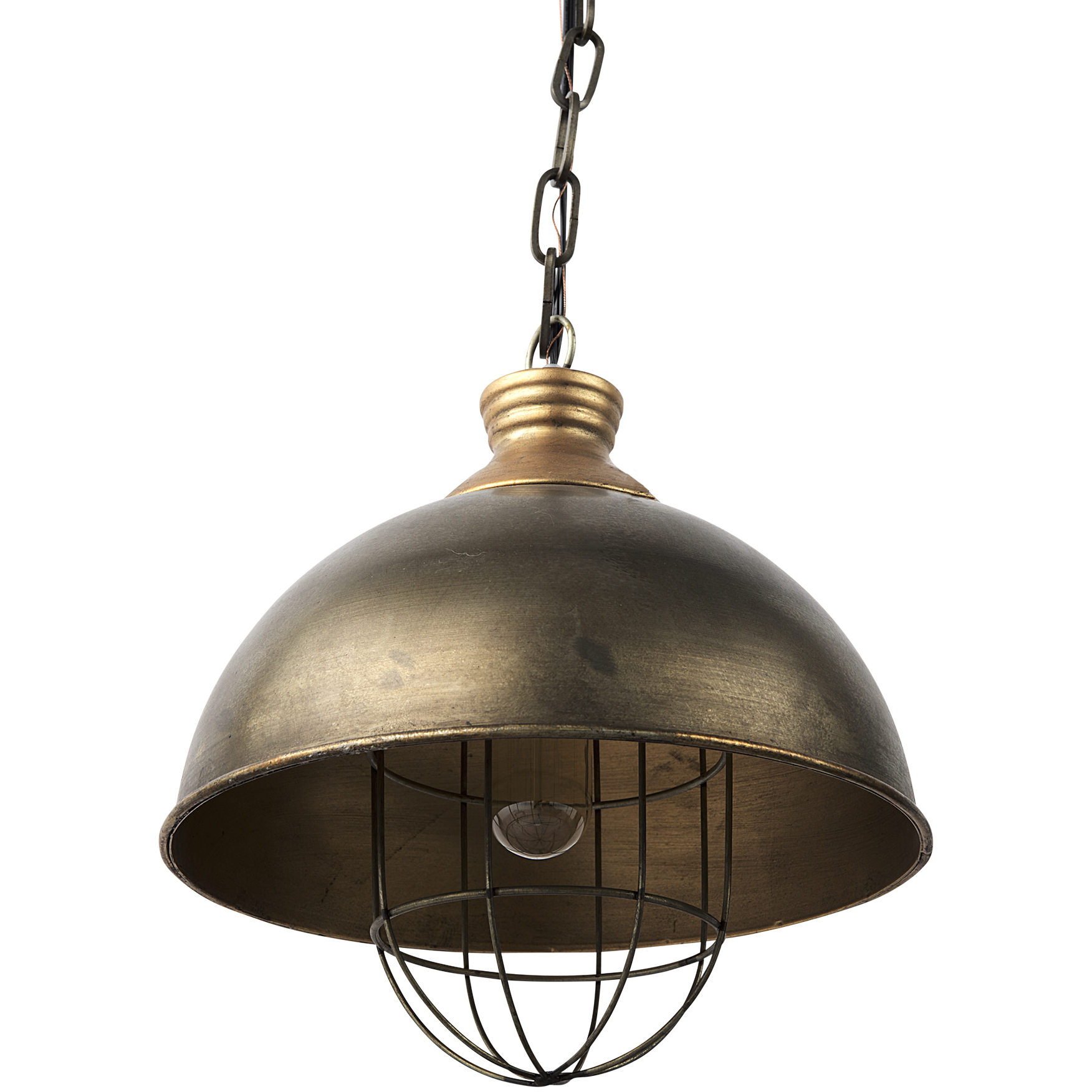 Dawson 13 inch Silver Toned Pendant Light Ceiling Light