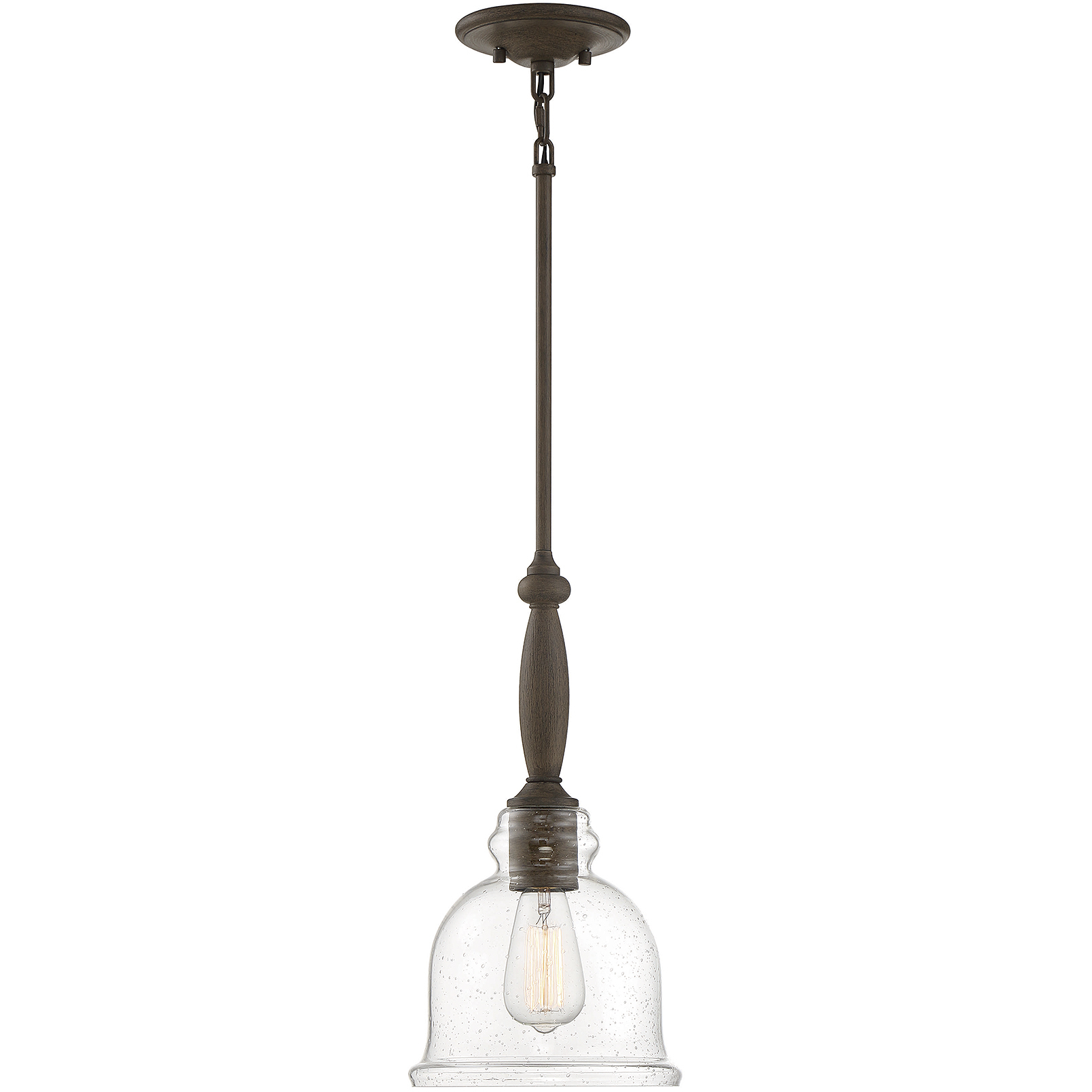 Chester 1 Light 8.5 inch Mesquite Pendant Ceiling Light