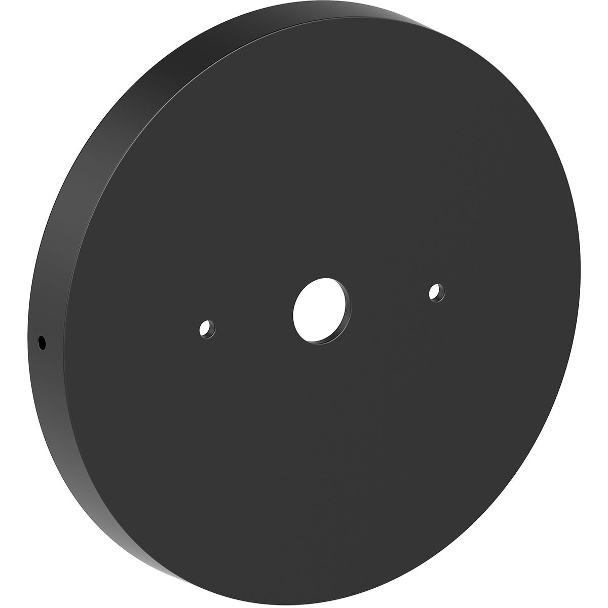 Fino Satin Black Wall Plate Kit