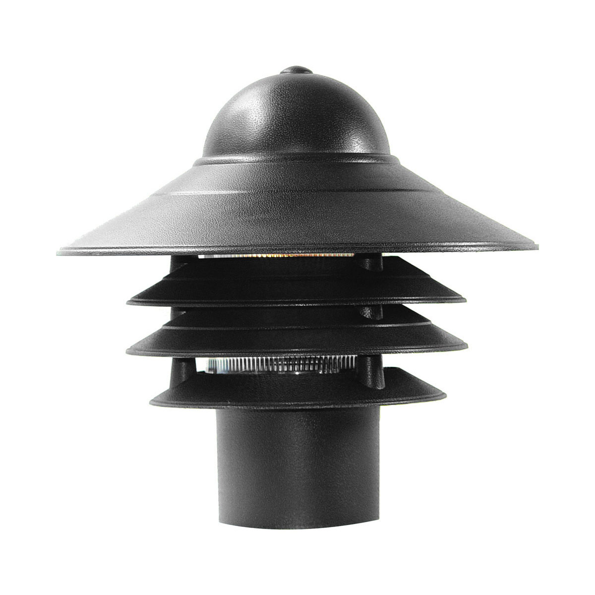 Mariner 1 Light 10 inch Matte Black Exterior Post Mount Light
