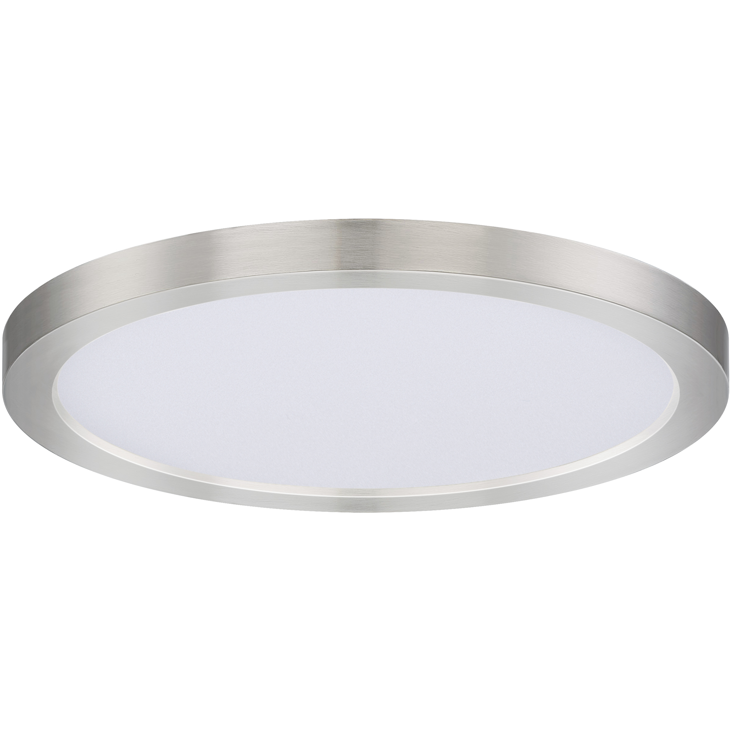 Chip LED 9 inch Satin Nickel Flush Mount Ceiling Light