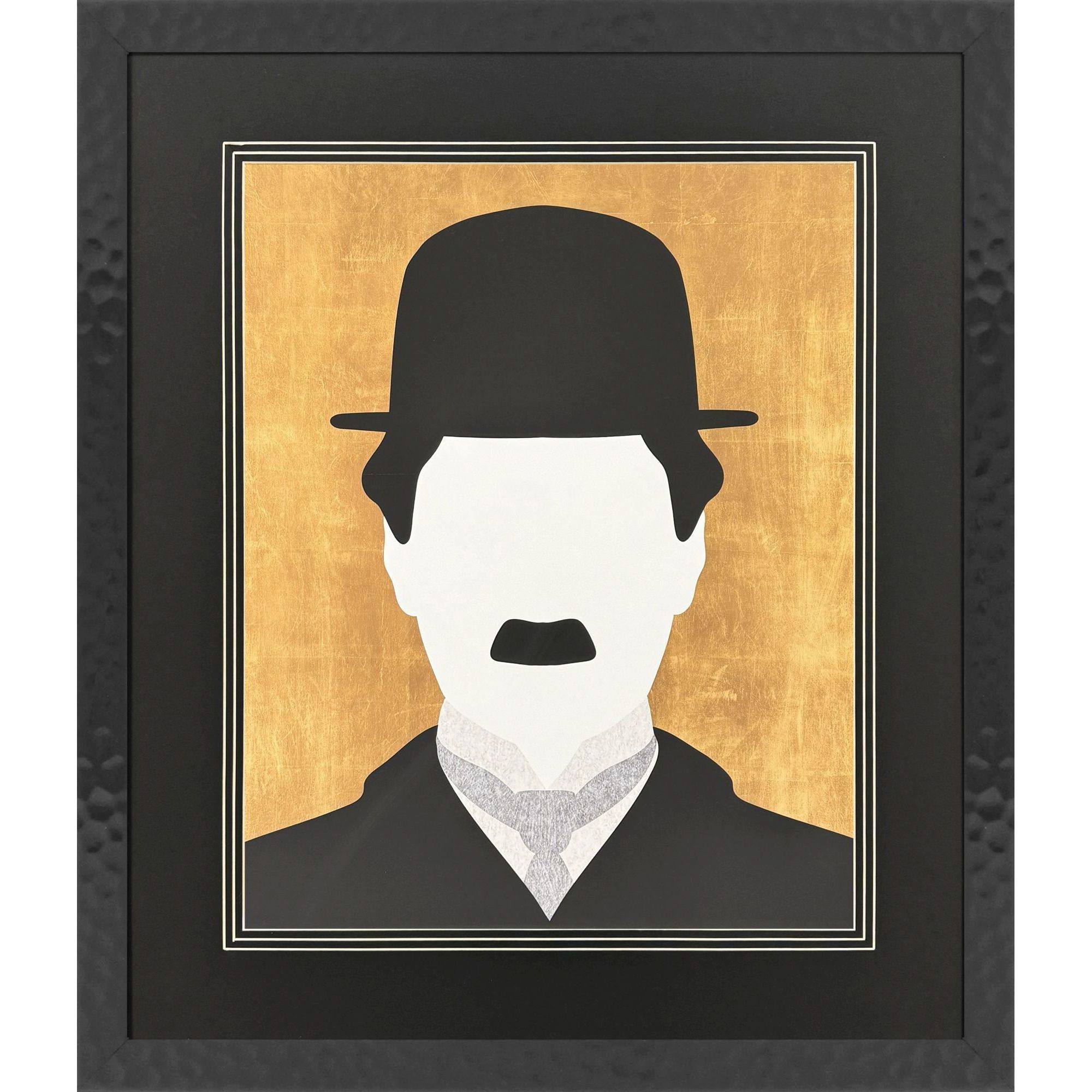 Icon Blonde Bombshell / Icon Fashion Favourite / Icon Silent Star / Icon The King Black and White Framed Art, Propac