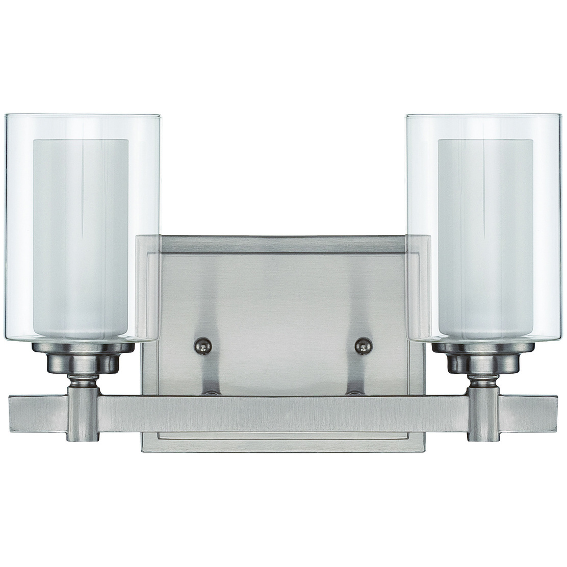 Neighborhood Celeste 2 Light 12 inch Brushed Polished Nickel Vanity Light Wall Light